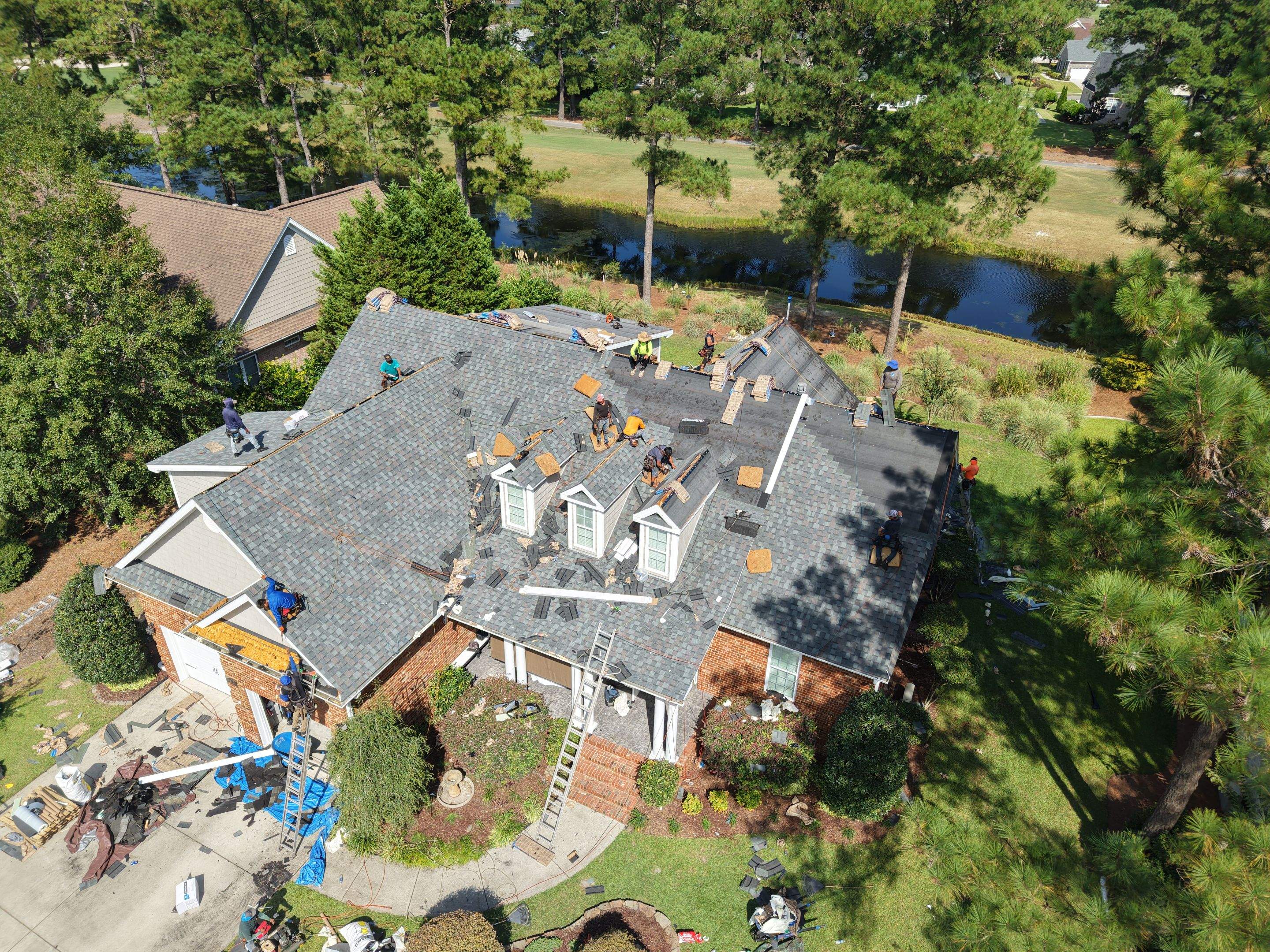 Fortified Roof Replacement – Waterford Community, Leland NC by RGR Construction and Roofing, LLC