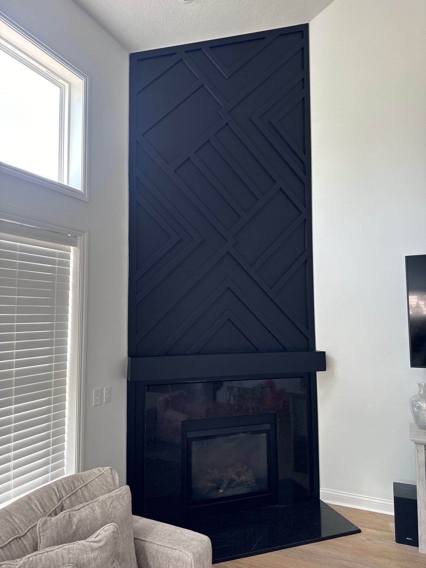 Accent Wall Carpentry by Farmer Home Solutions