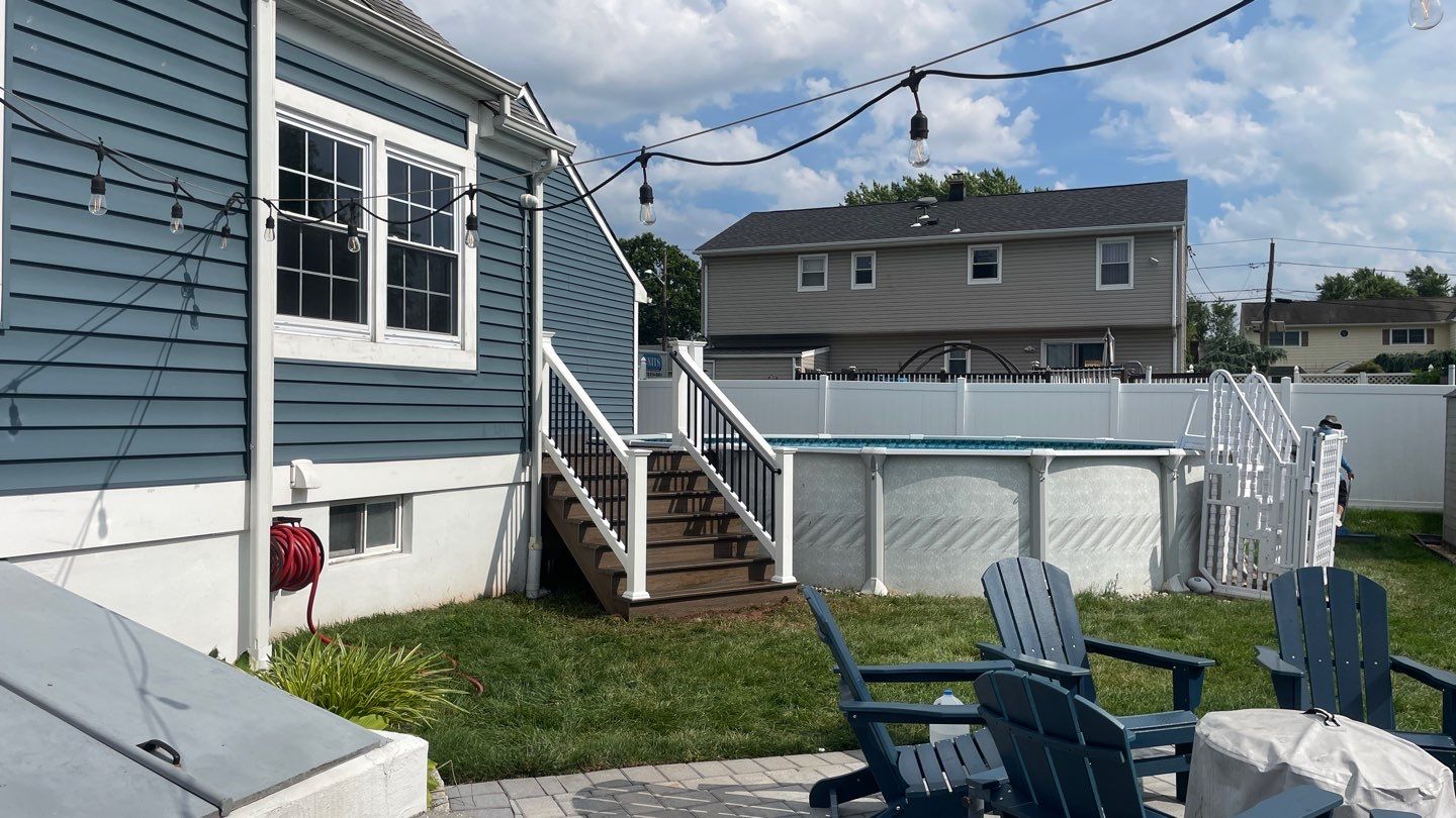New Pool Deck in South Plainfield, New Jersey by deck guardian