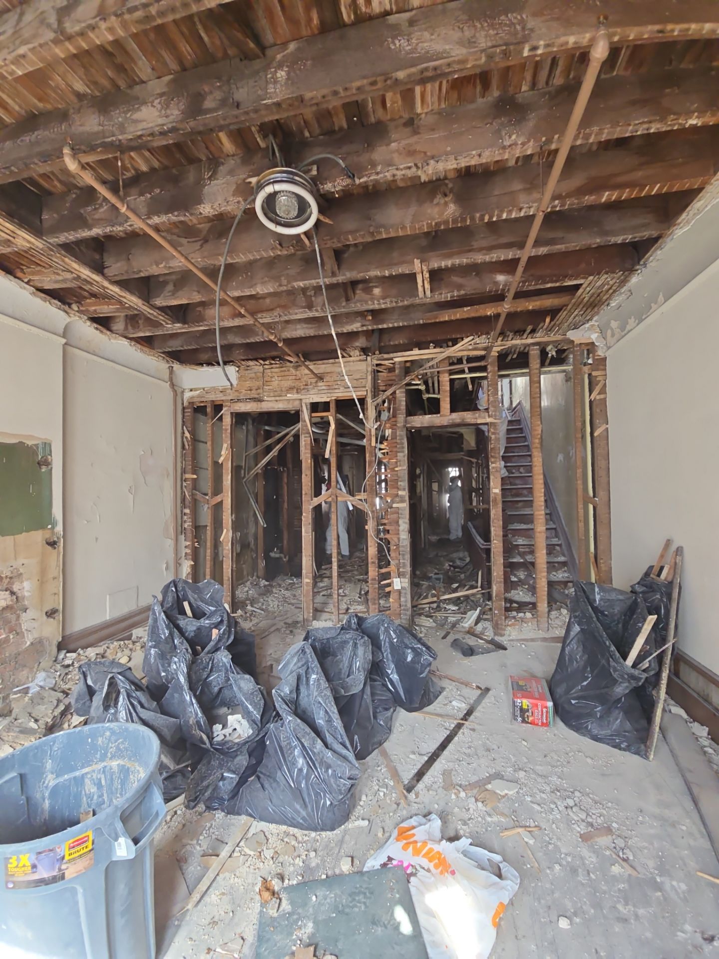 Major Remodel With Extension in Harlem by Omada Construction Corp