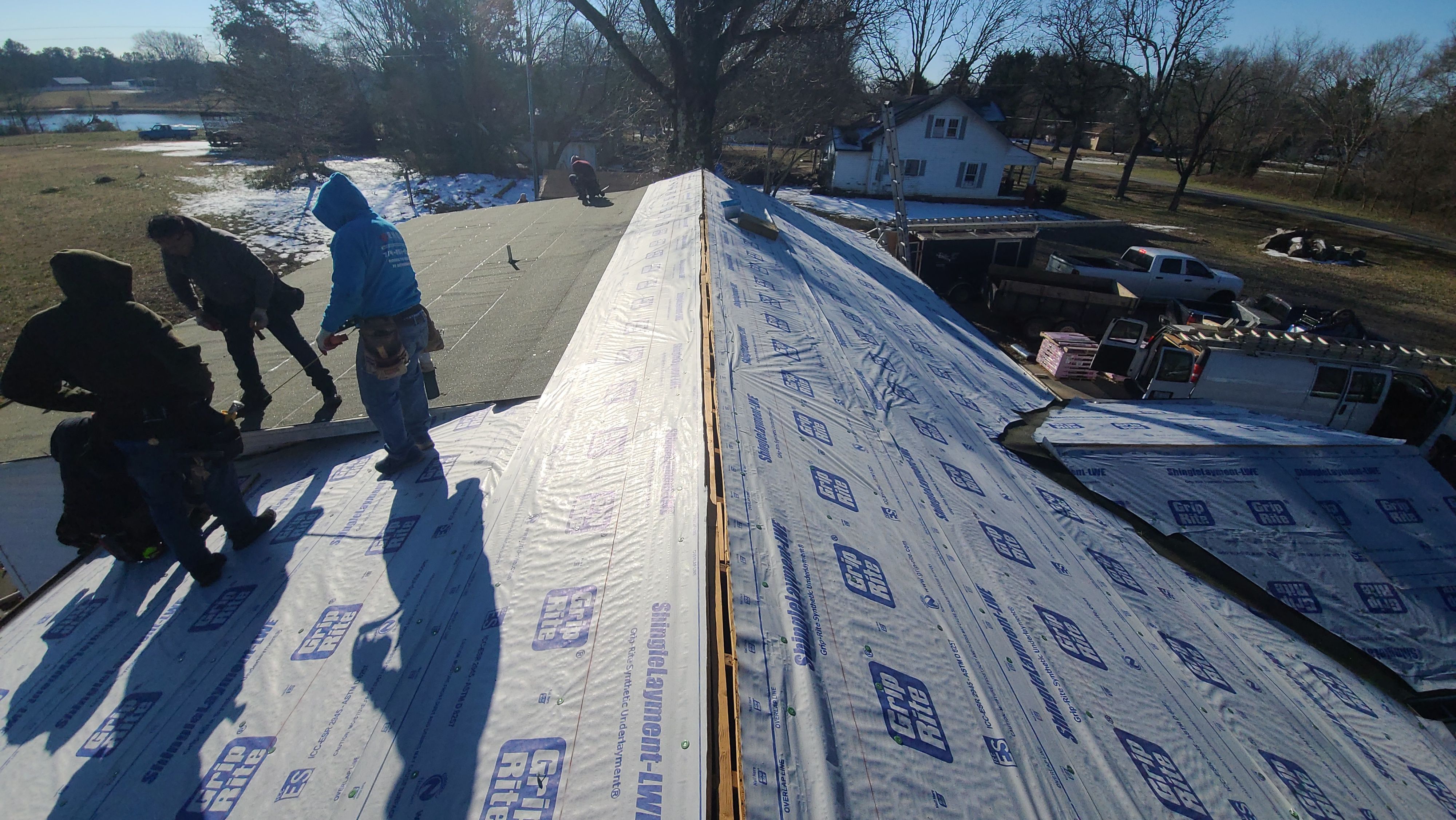 Roof Replacement #1000 by BROCK BUILDERS 