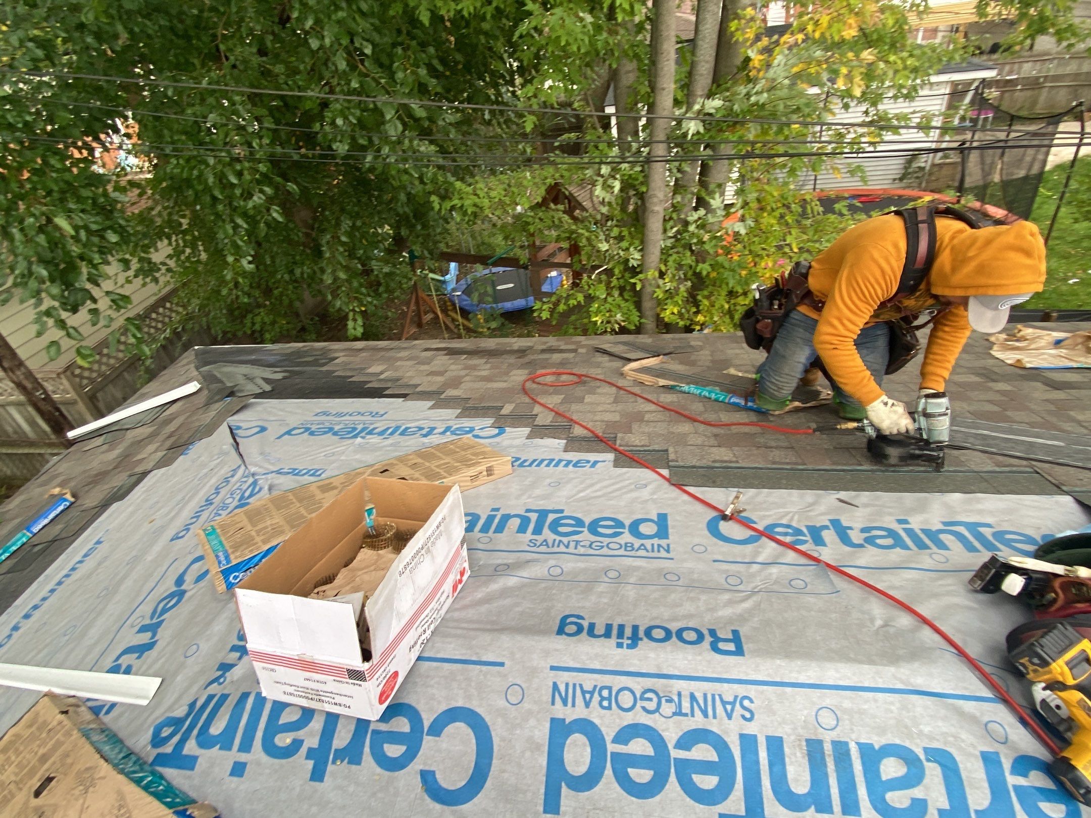 Roof Replacement using CertainTeed Landmark by 180 Contractors