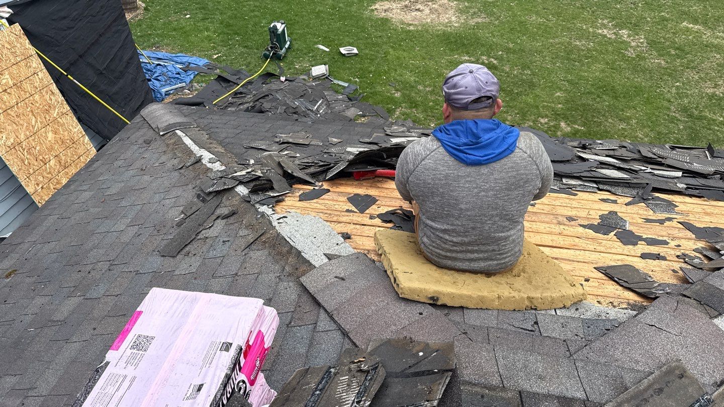 Roof Replacement using Owens Corning Estate Gray by 180 Contractors