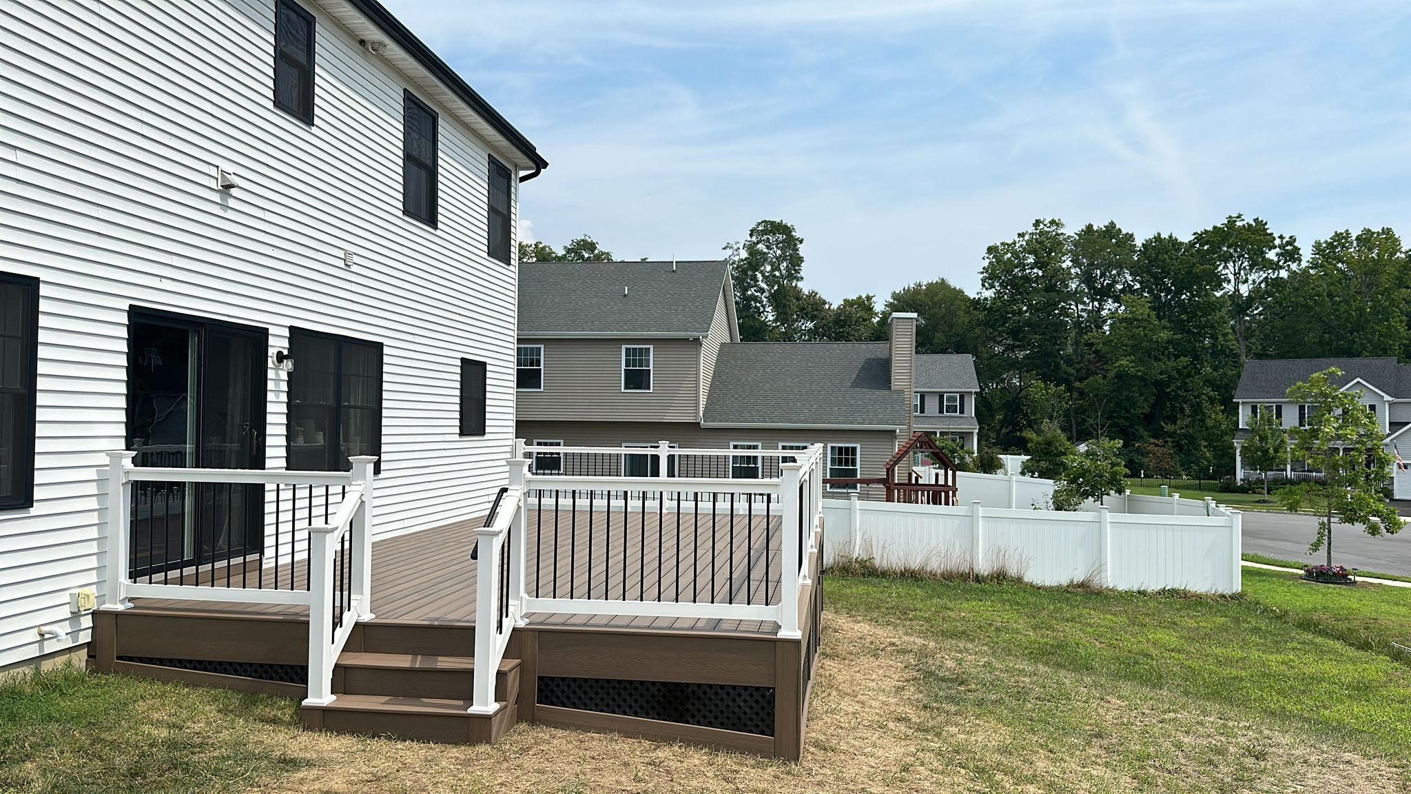 new deck in wall nj by deck guardian