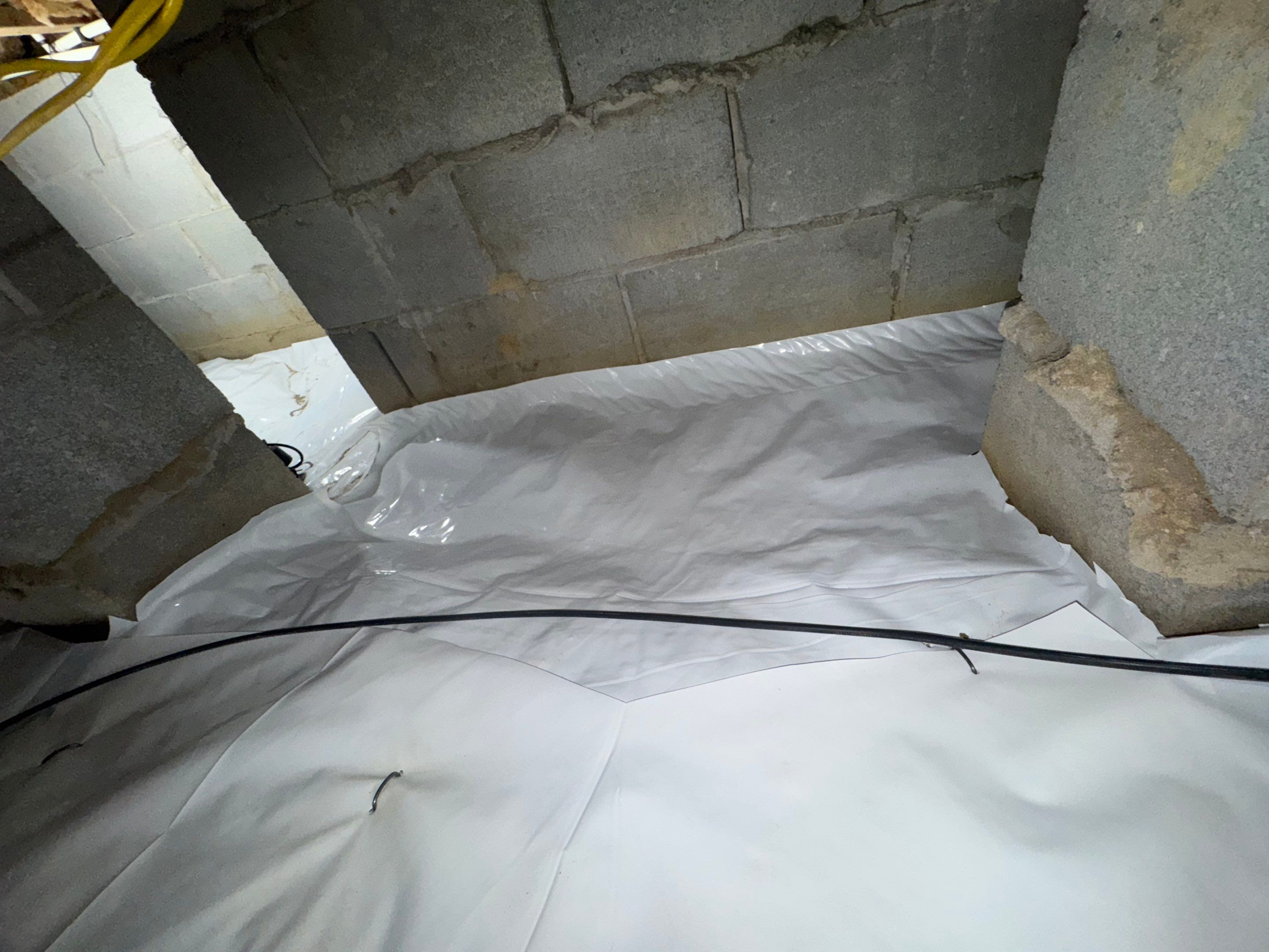 Project in Franklin by Patriot Crawl Space Repairs