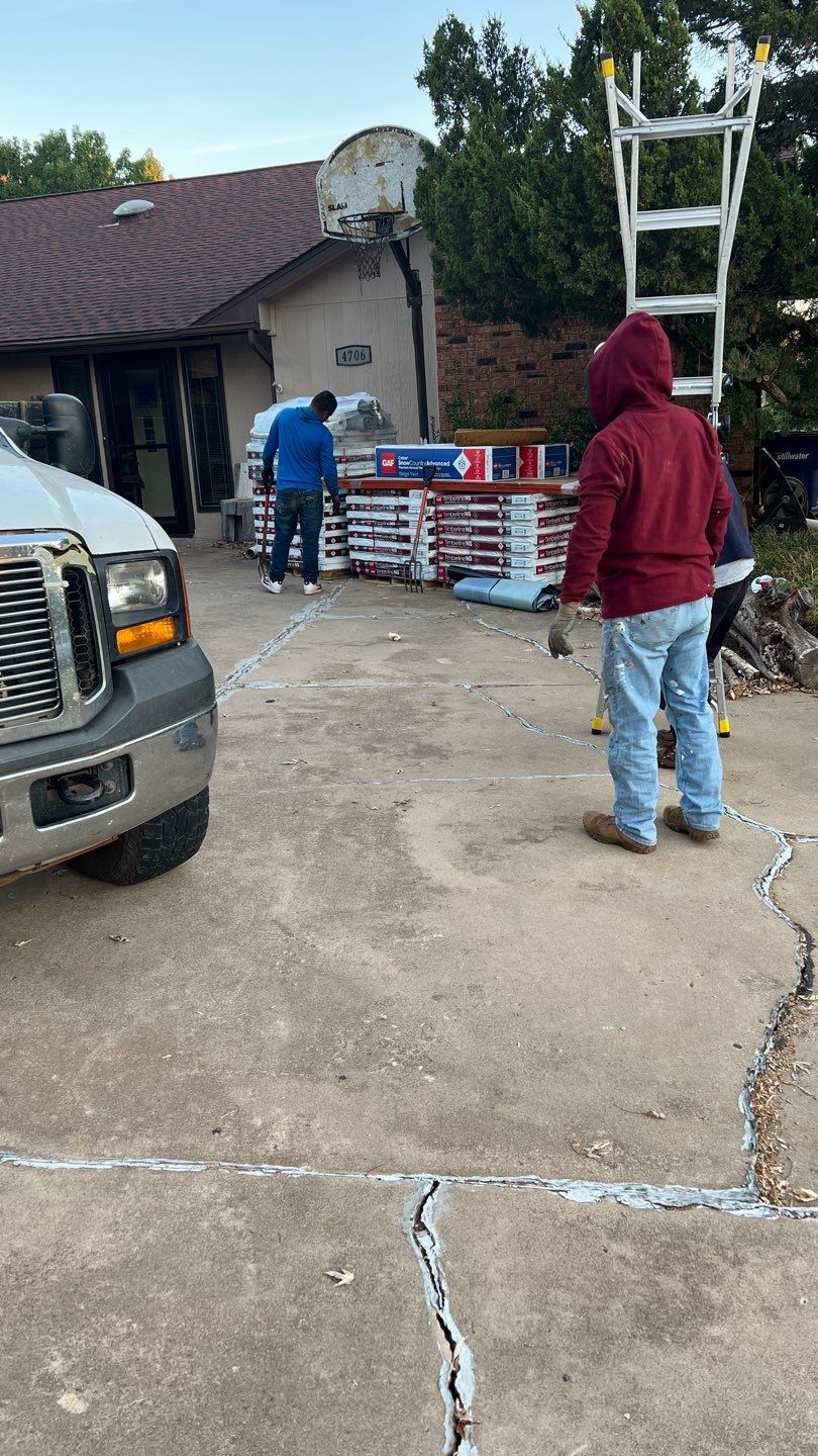 Residential Roofing Installation using GAF Natural Shadow  by A & H Roofing and Contracting, LLC