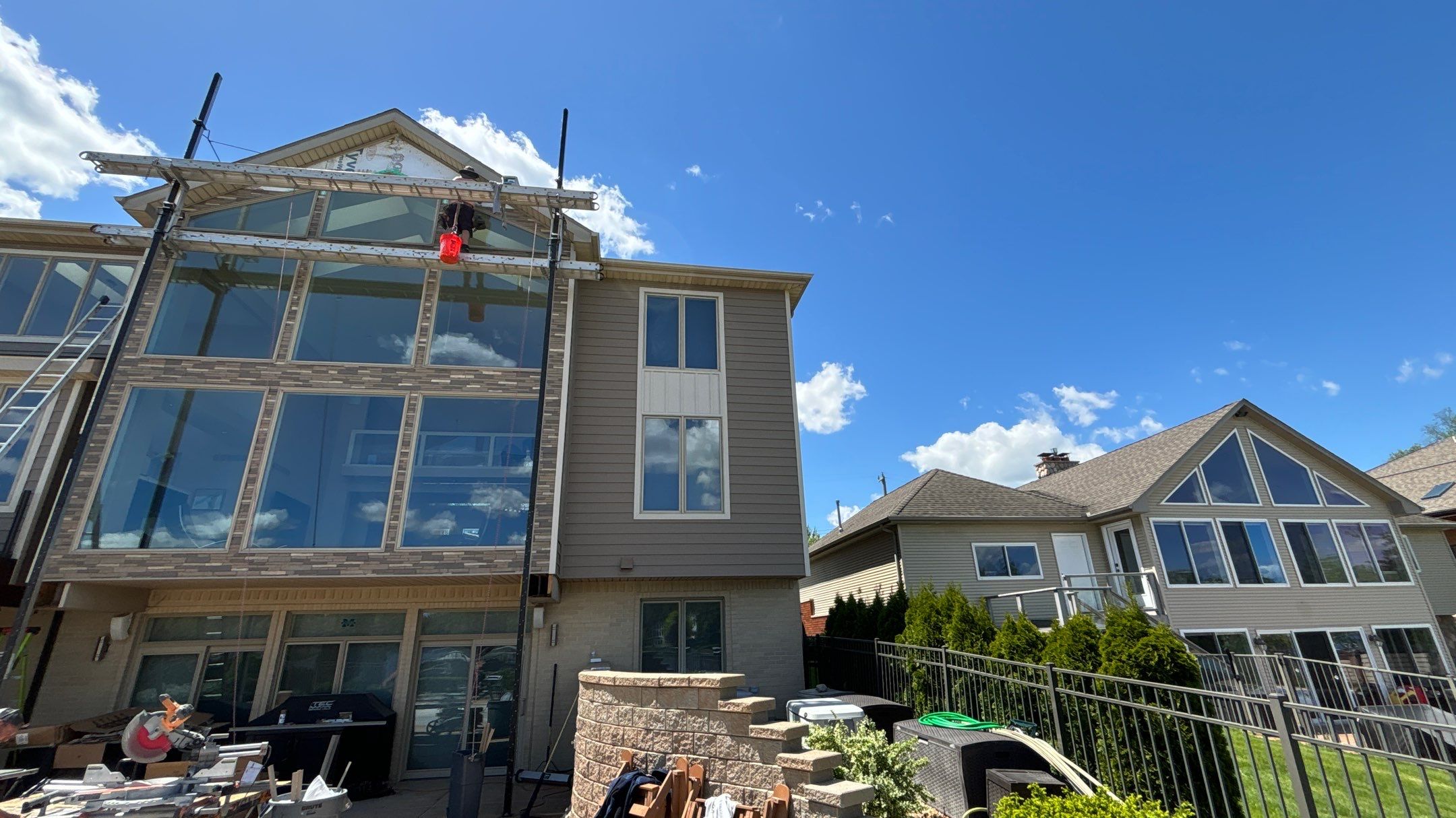 Siding Replacement using Everlast by 180 Contractors