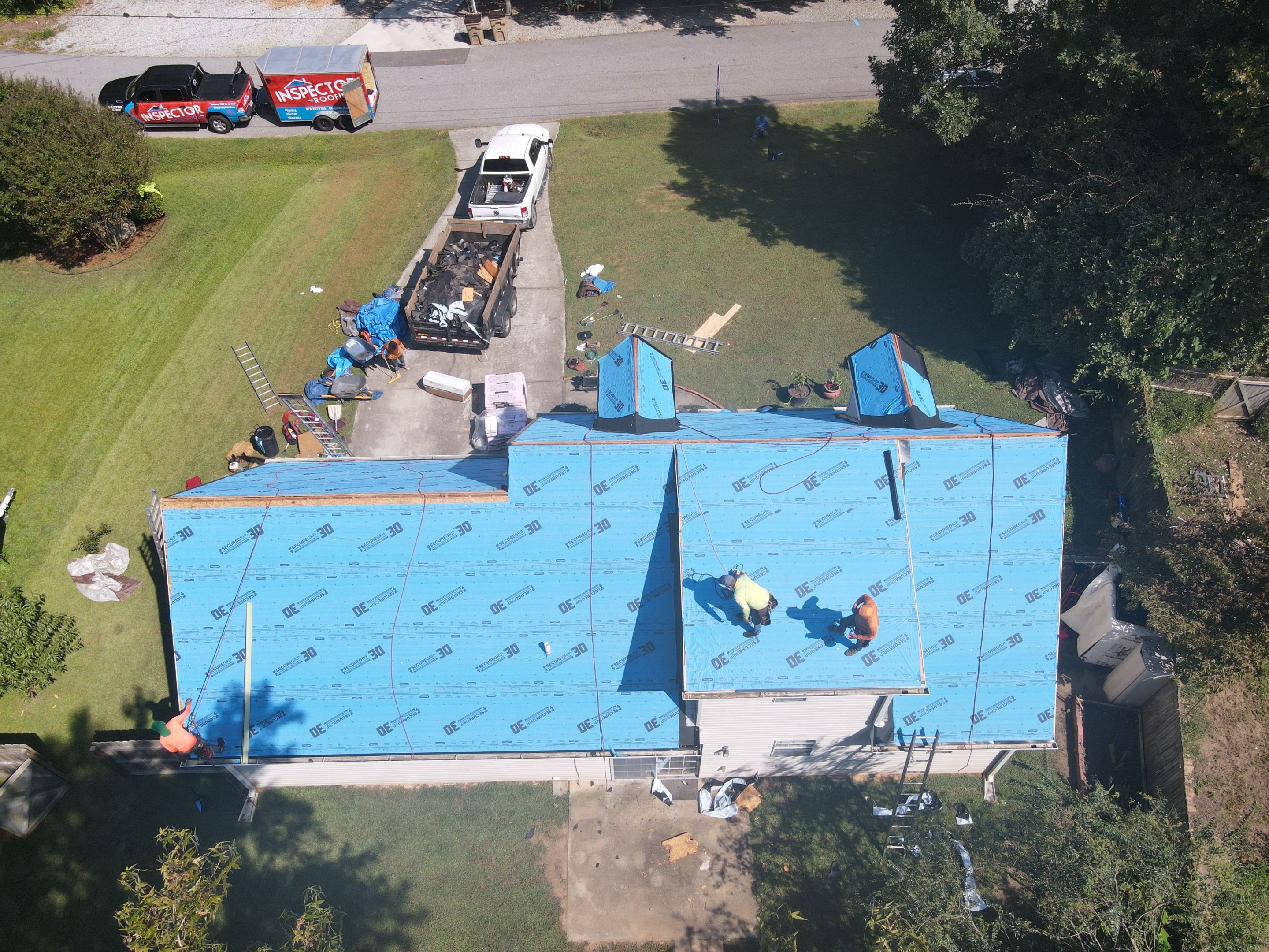 Residential Roofing Installation by Inspector Roofing and Restoration