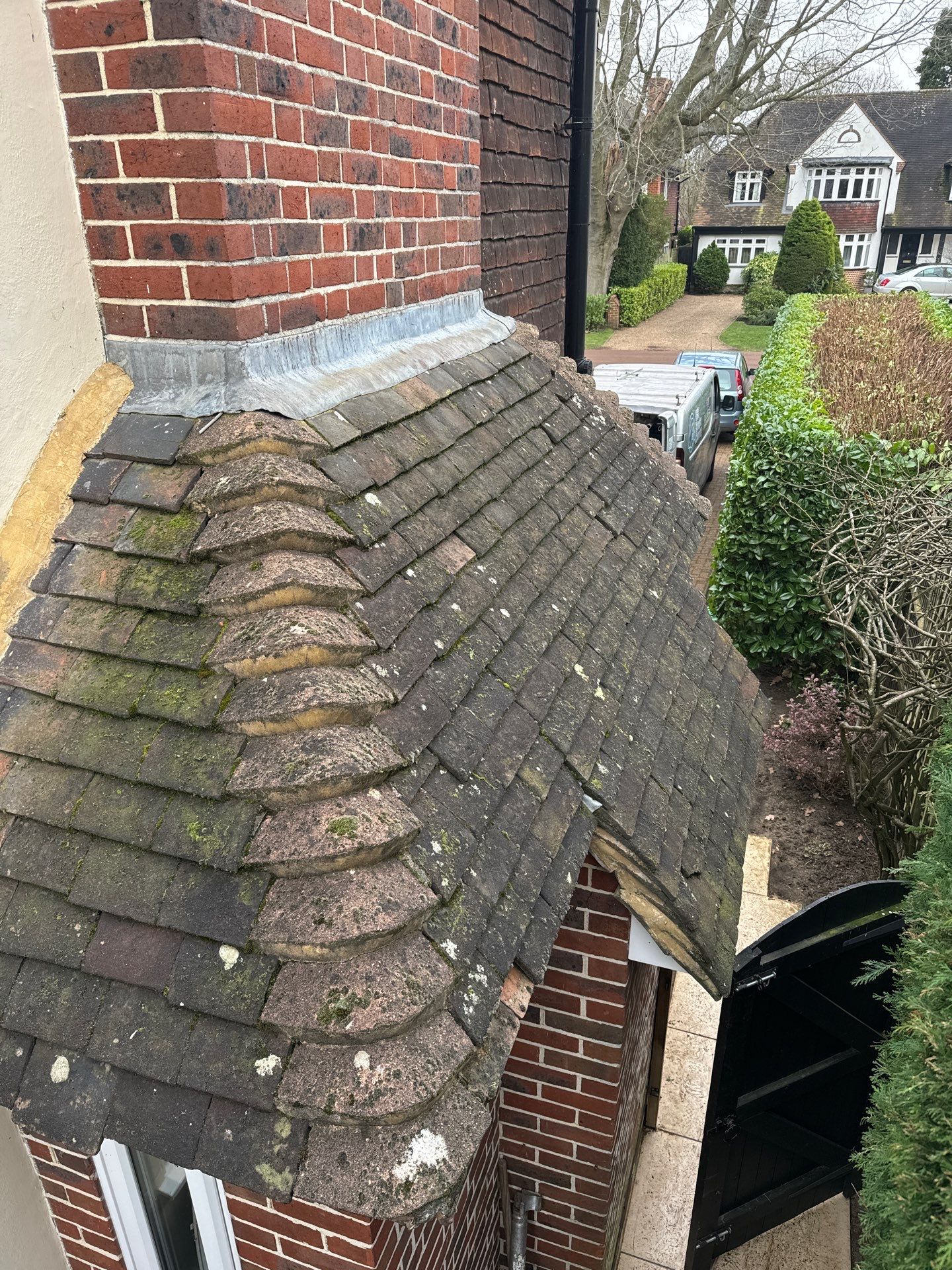 Roof and Patio Cleaning using Honda 15lpm Low Pressure Washing Machine by Ges Exterior Cleaning ltd