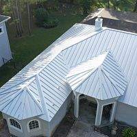 24ga 1.5" Mechanical Seam Mill Finish by Total Roofing System The Metal Roof Experts