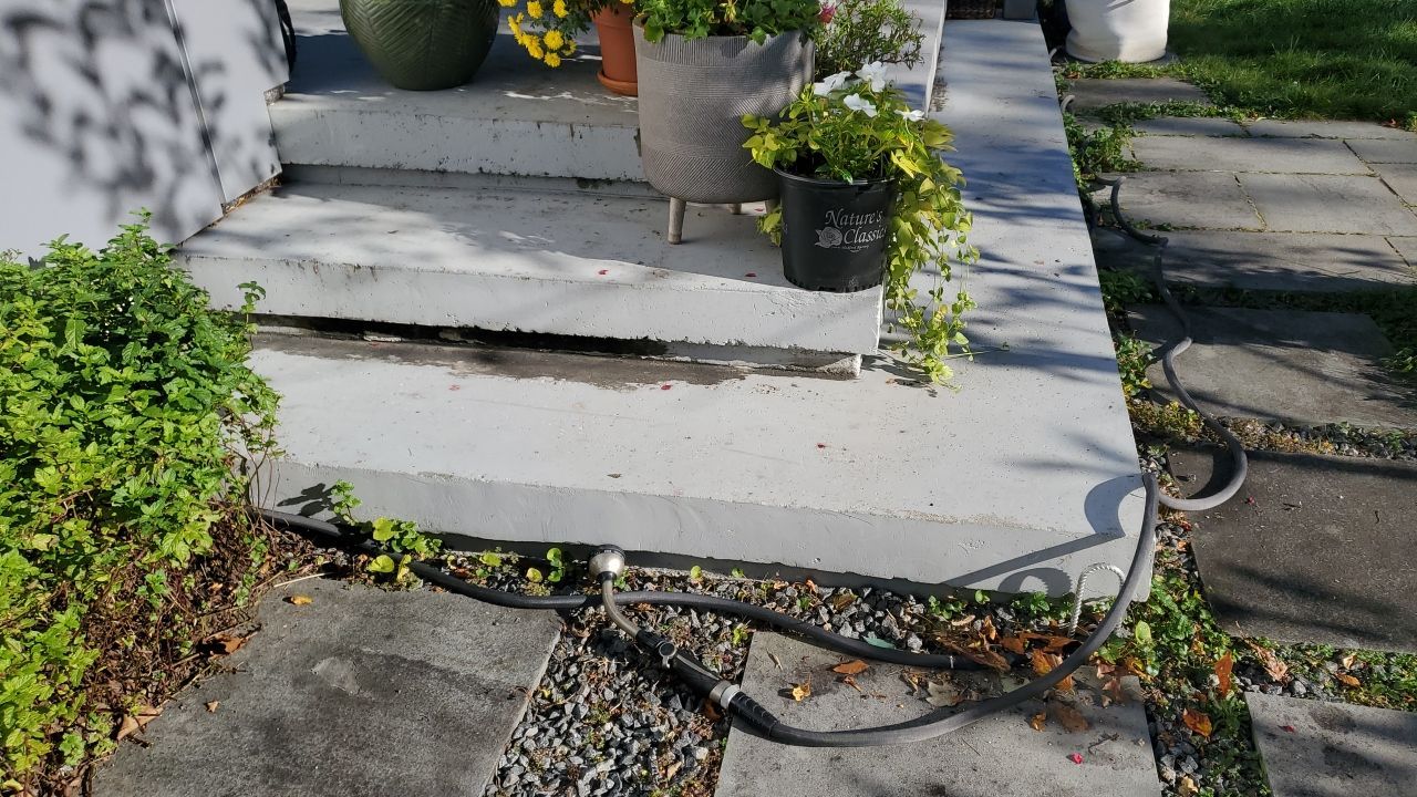 Walkway/Steps in South Hamilton, MA 01982 by Symphony Concrete Coatings