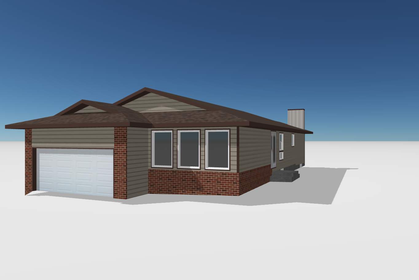 Calgary Chimney Chase Reconstruction and Exterior Siding Replacement by Smart Home Building Systems Ltd.