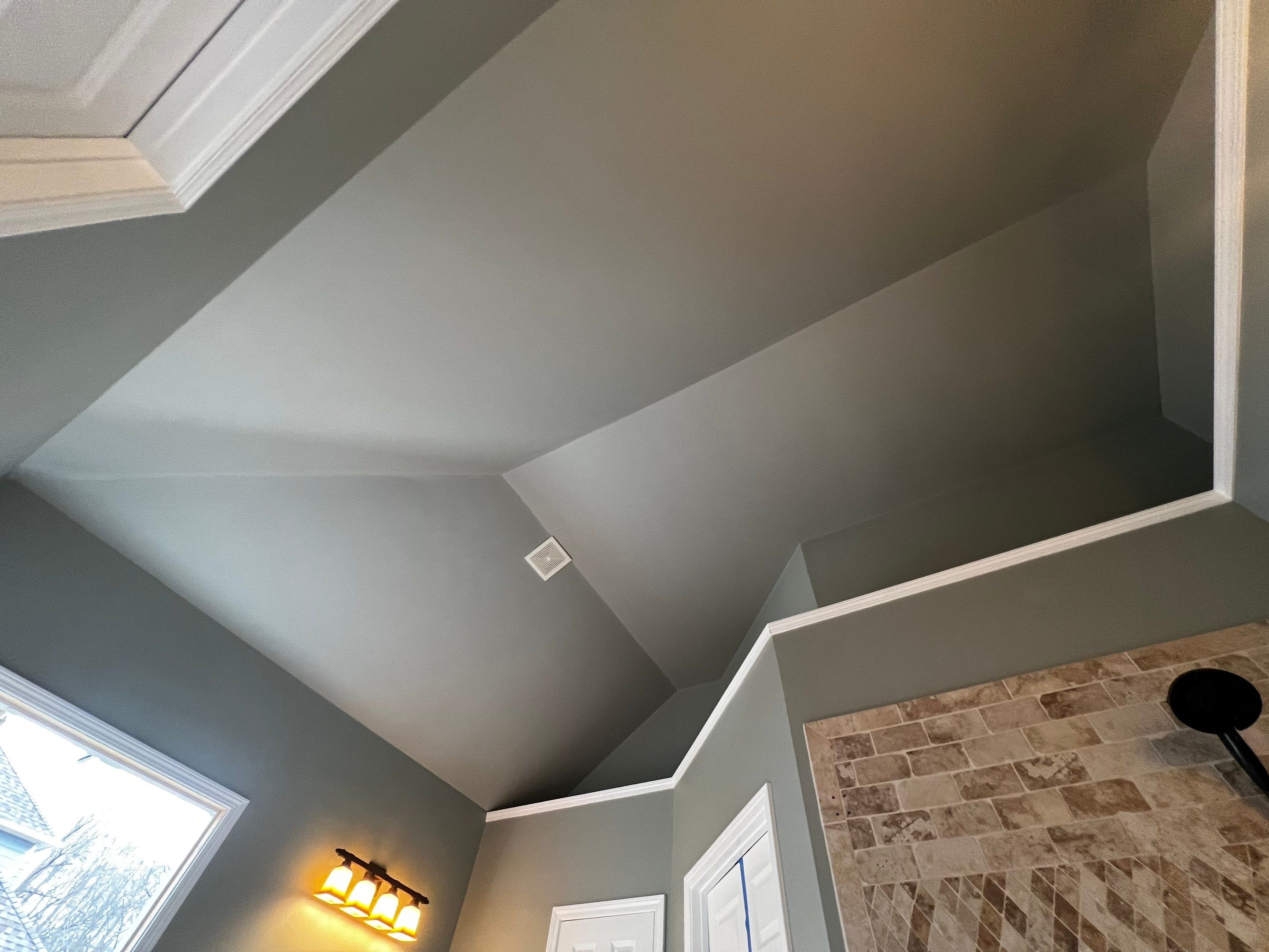 Modern Master Bathroom Remodel and Bedroom Painting in Woodstock by Swift Home Renovations
