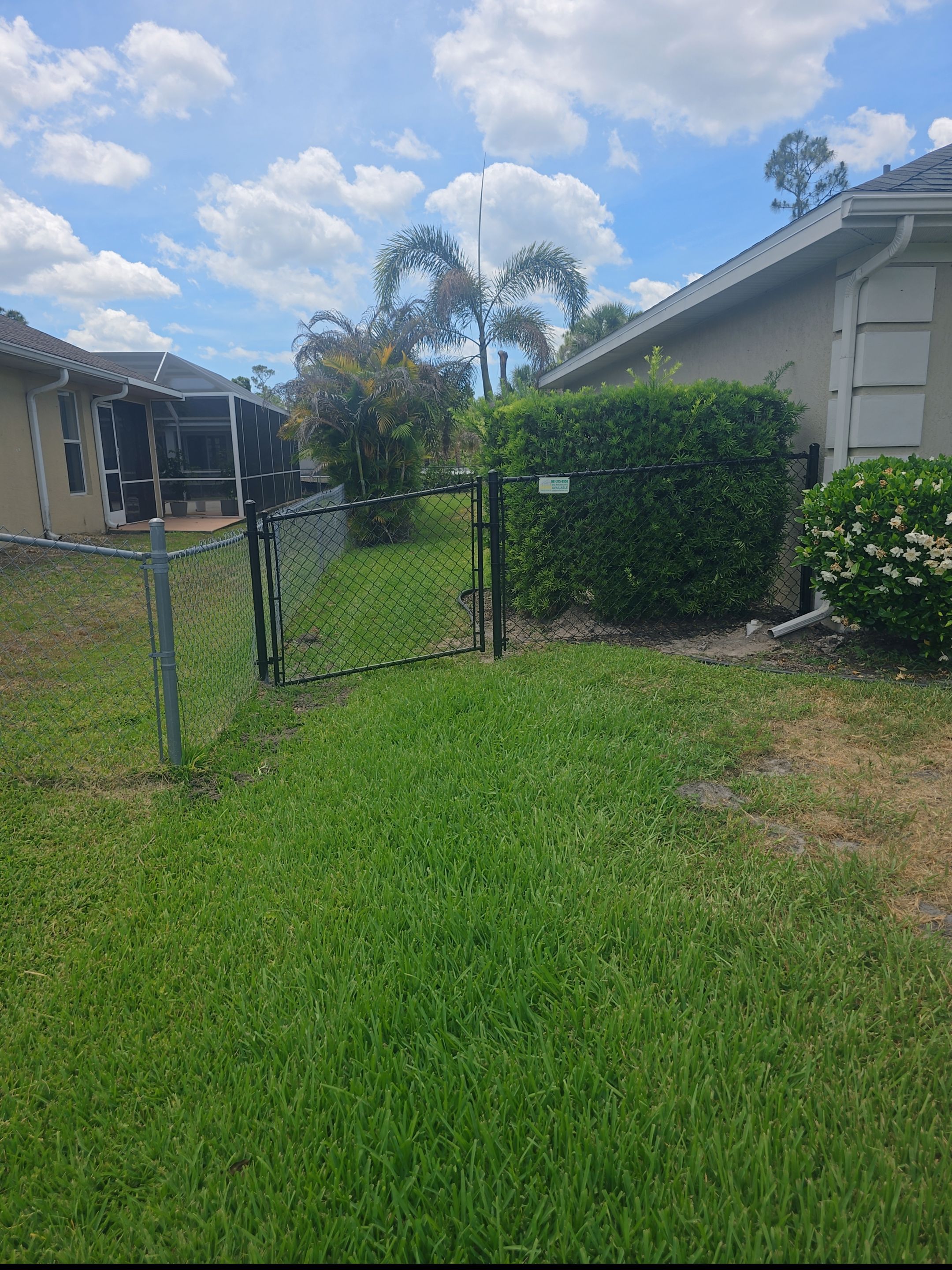Chain Link Fence in North Port by True Fence LLC