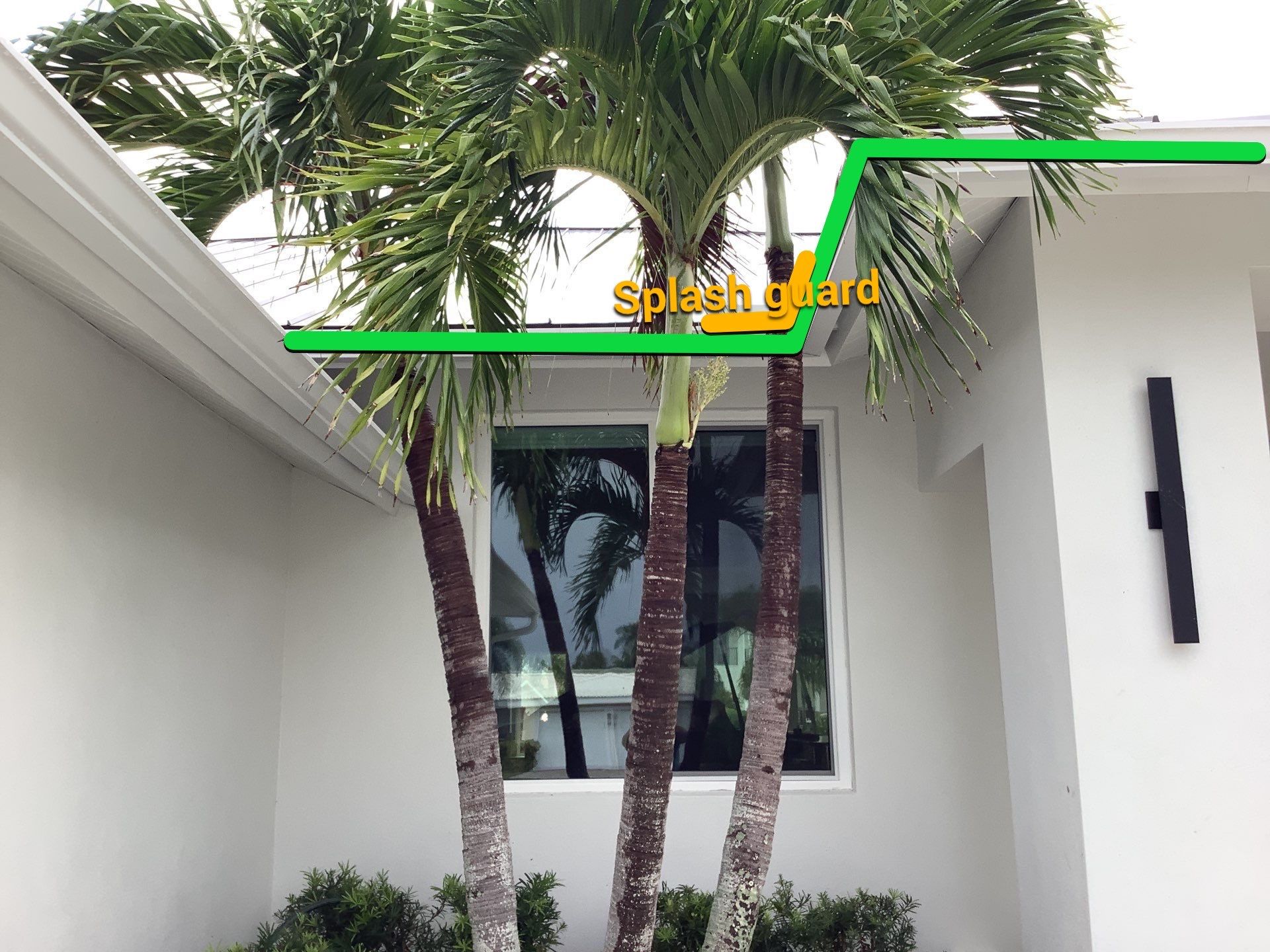 Splash Guard Gutters in  Longboat Key FL by Gutter Professors