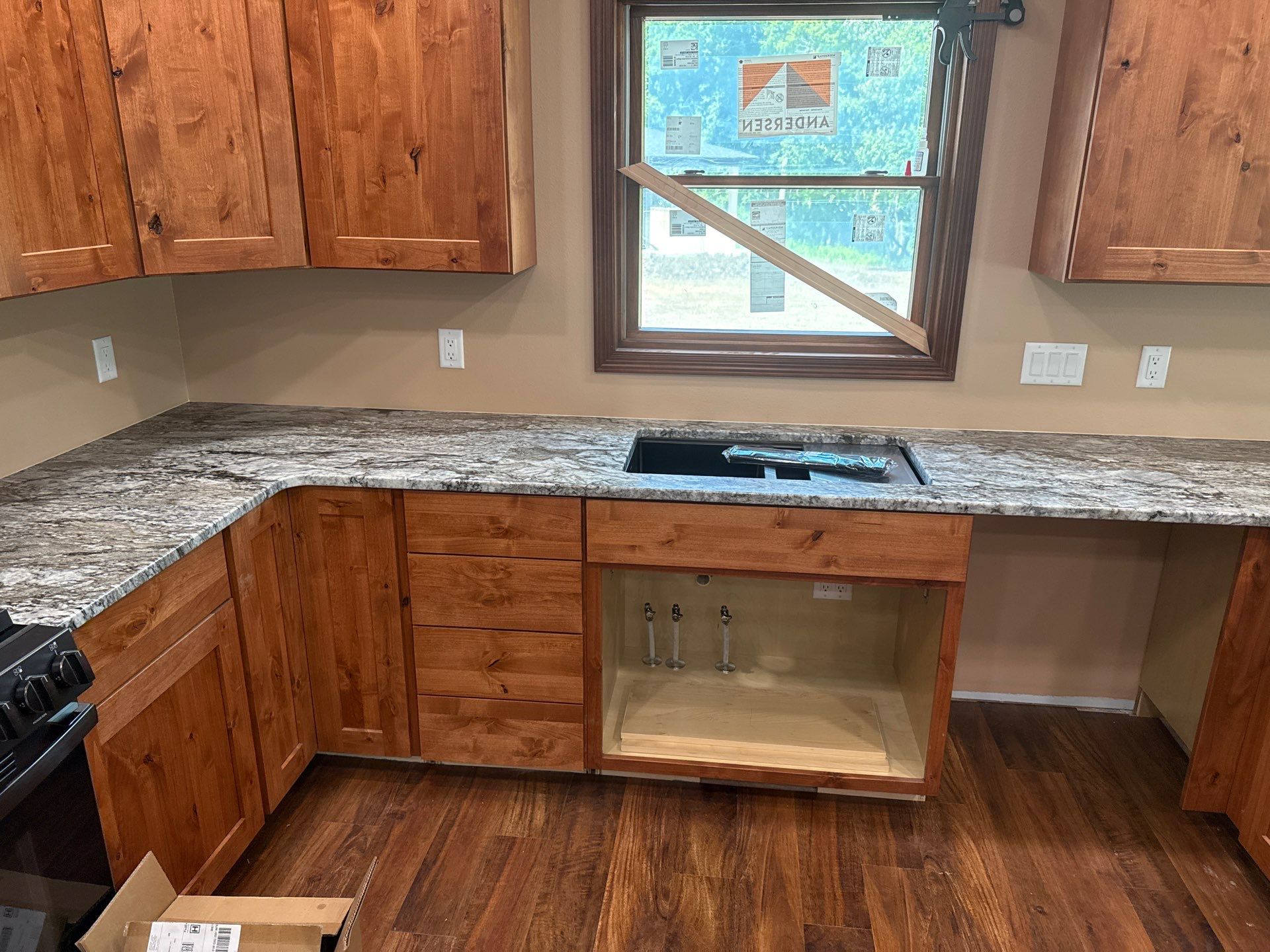 Project in Algona by Stone & Steel