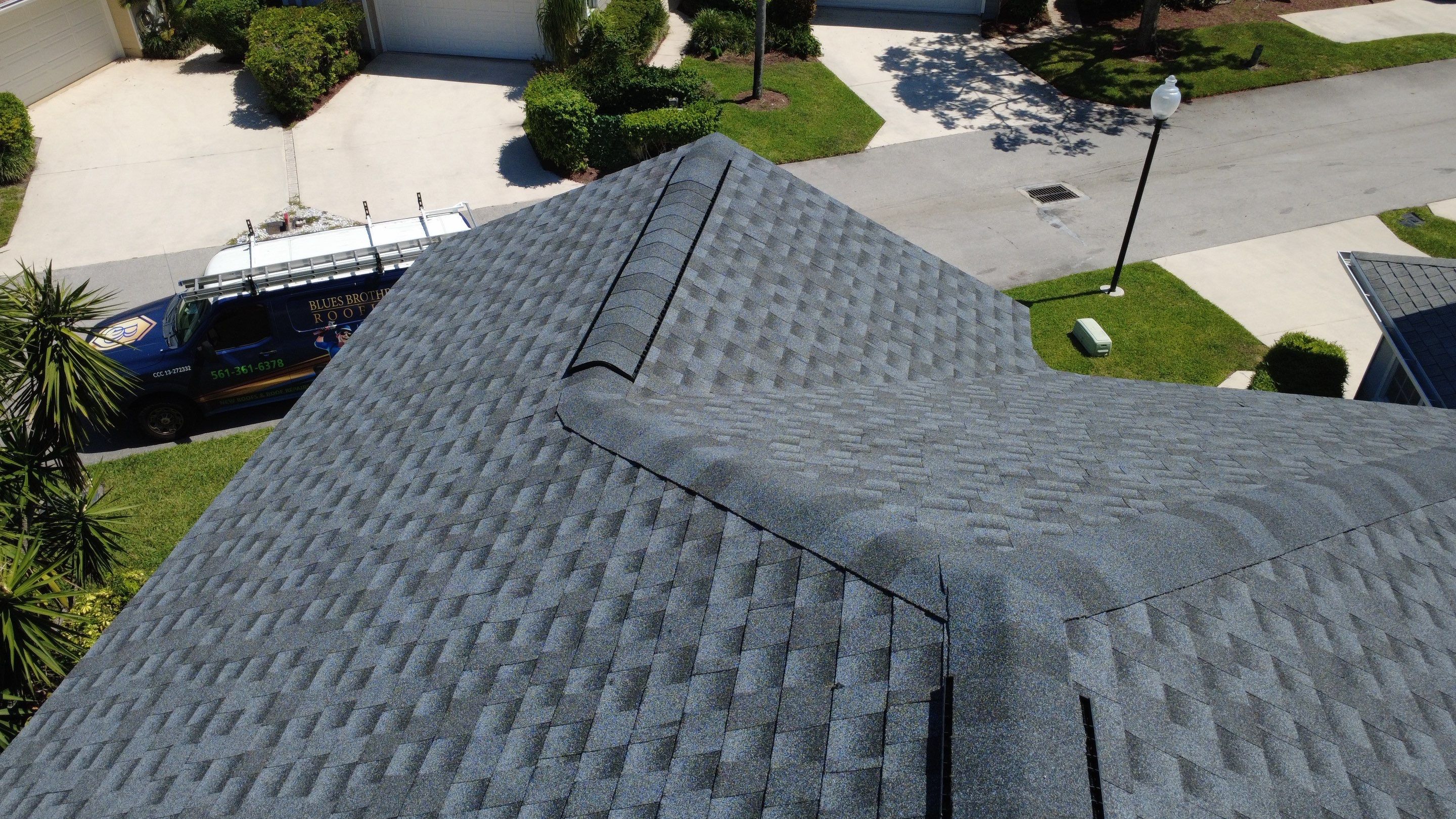 Residential Roofing Installation using GAF by BLUES BROTHERS ROOFING
