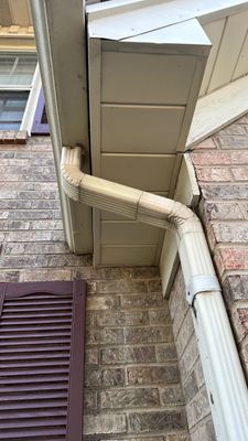 Turtle Shell gutter protection installation in Naperville, IL 60540, photograph 12