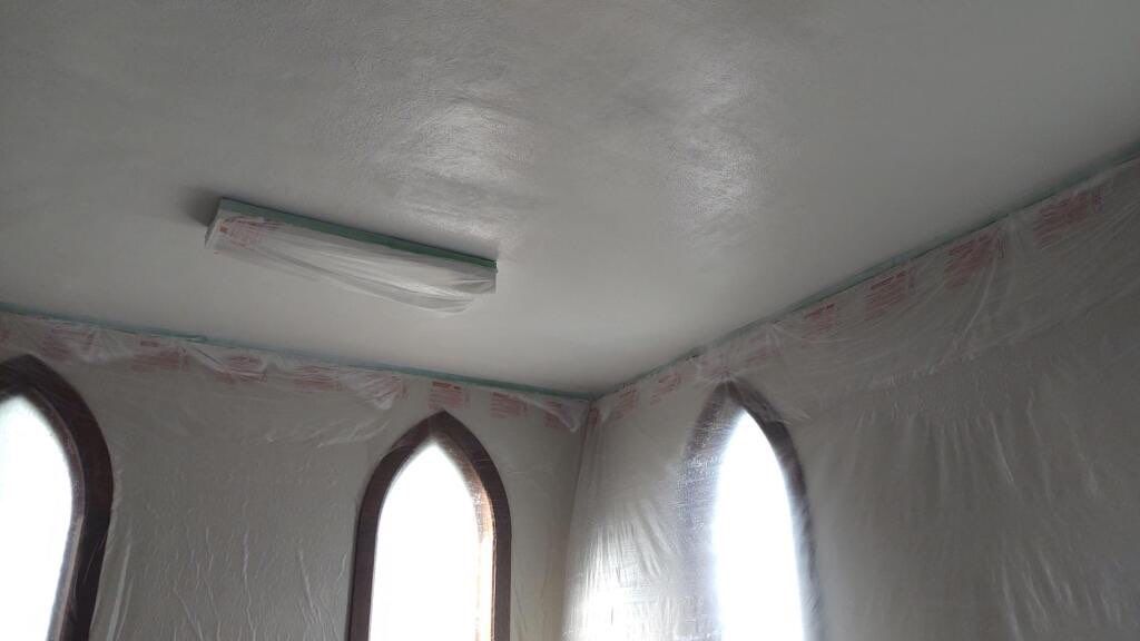 Roof replacement in Church by hail and wind damage by Just Brilliant Restoration JBR