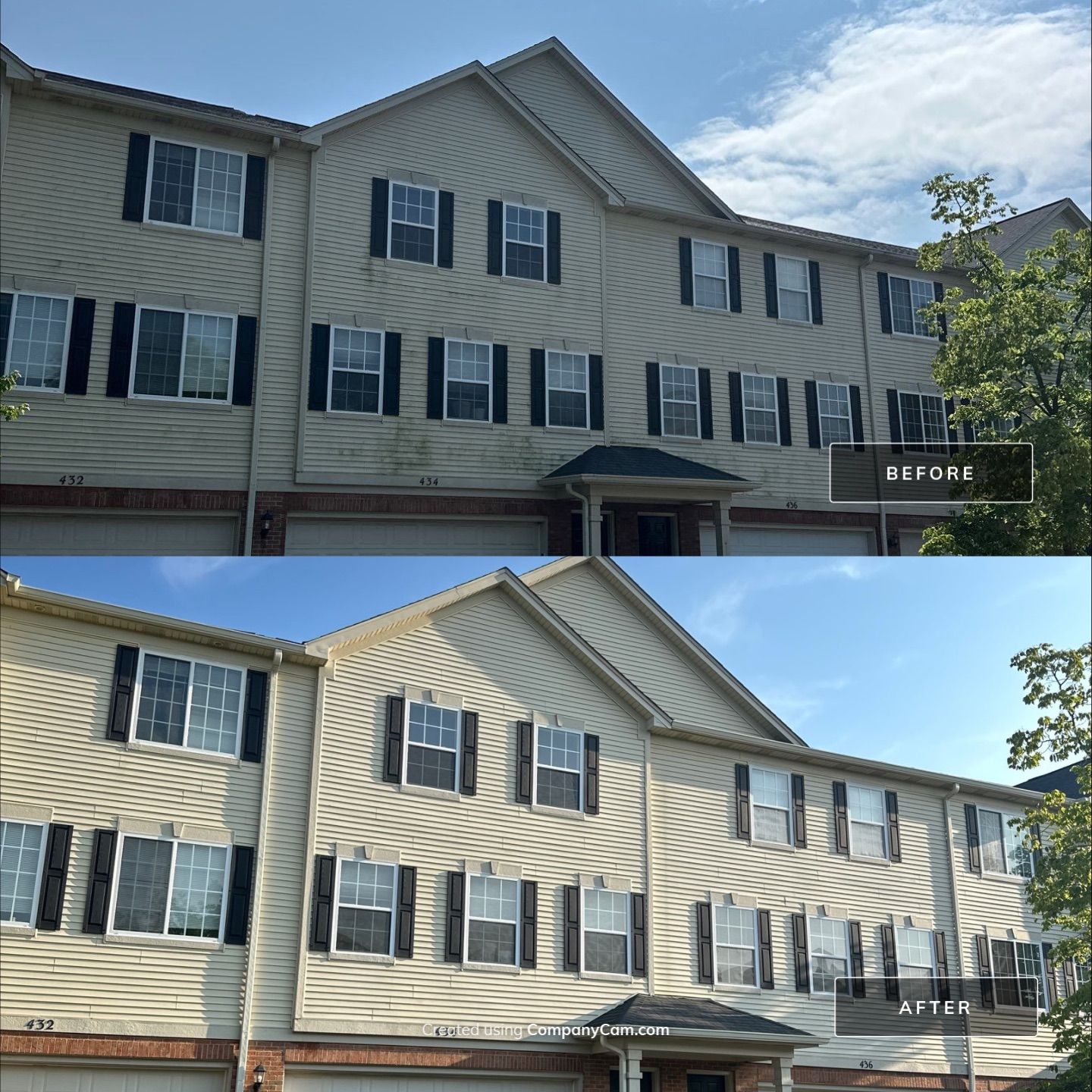 Project in Gilberts by Simmons Power & Soft Washing