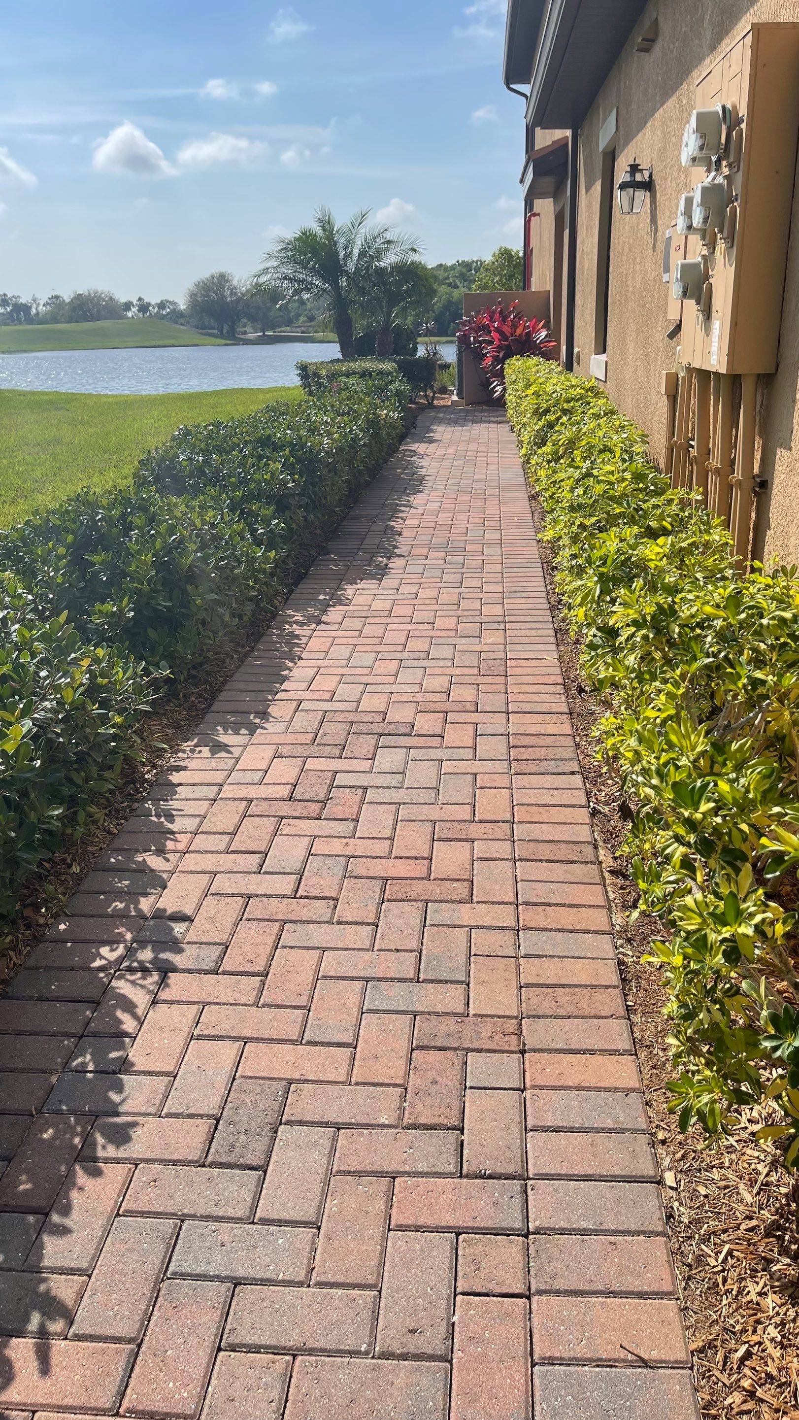 HOA Paver Driveway & Sidewalk Cleaning in Sarasota National, Venice, FL | Sunshine AquaWash by Sunshine AquaWash