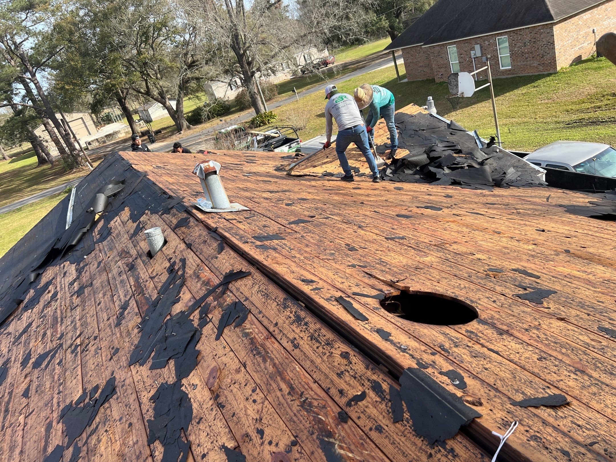 Project in Baton Rouge, LA by Blanco's Roofing & Sheet Metal