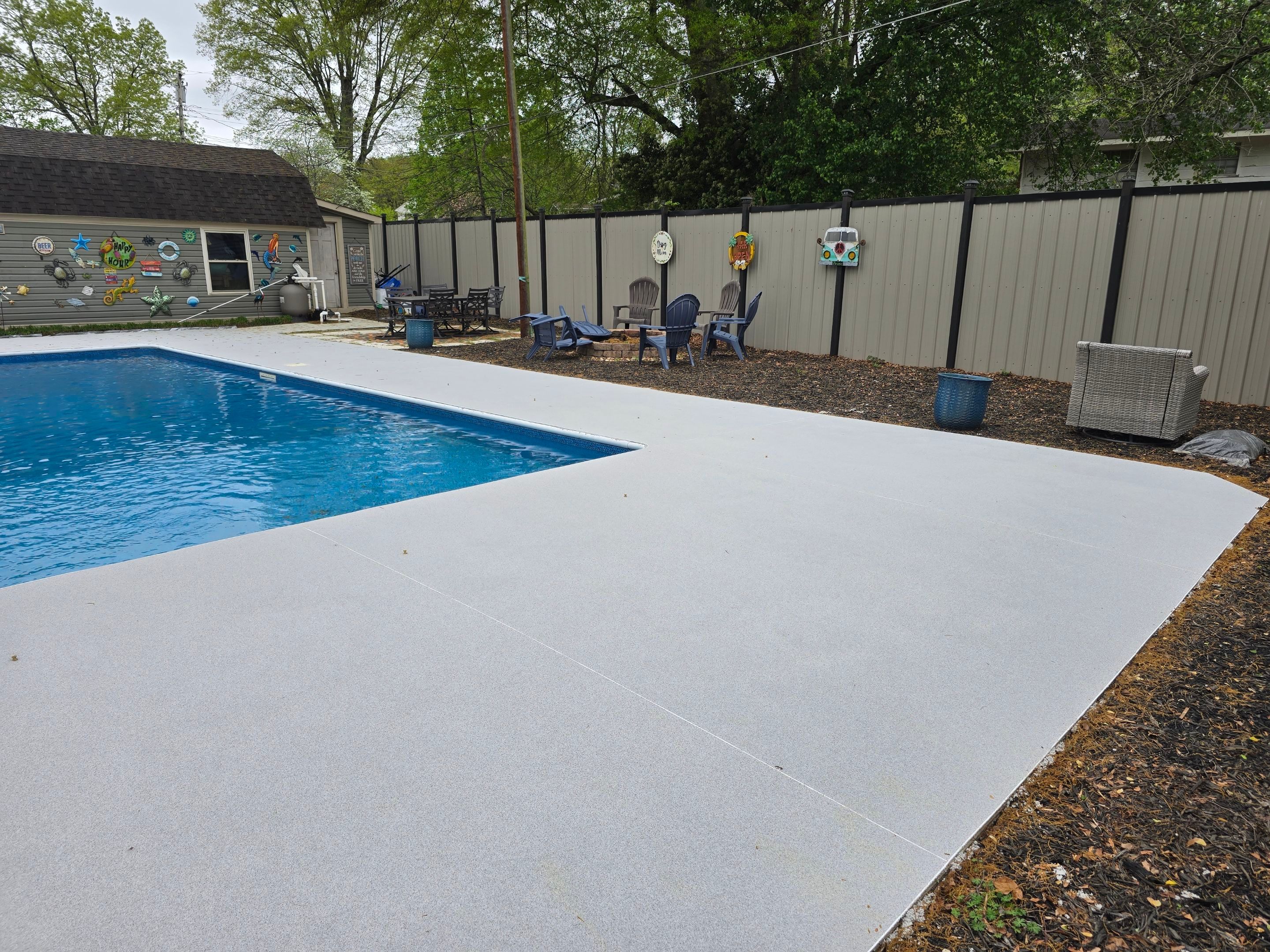 Pool Deck using Solstice by Elite Floor Solutions