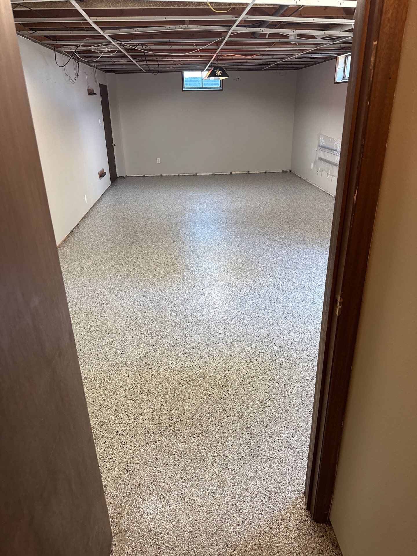 Basement Concrete Floor Coating and Restoration in Boone by Revival Concrete Coatings