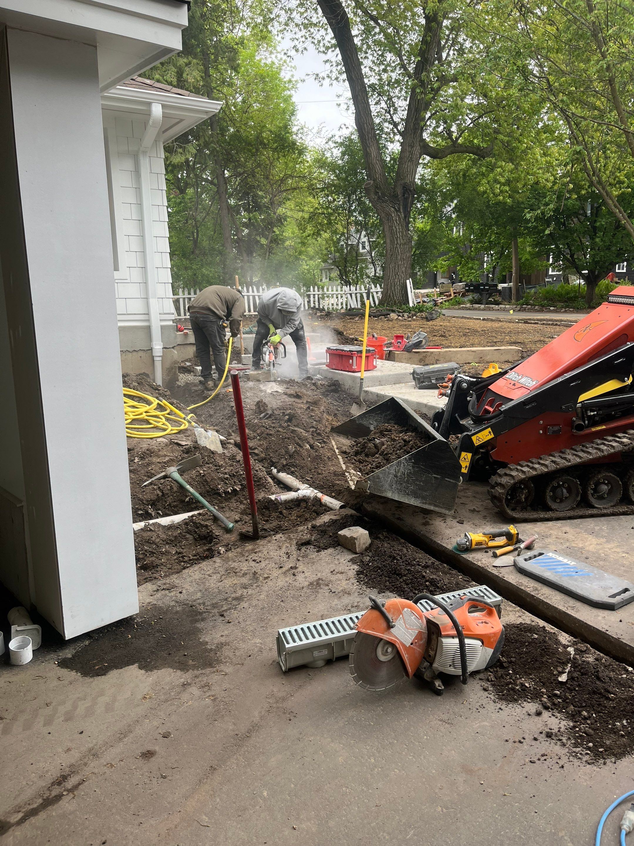 New build Landscape Renovation by Sota landscaping