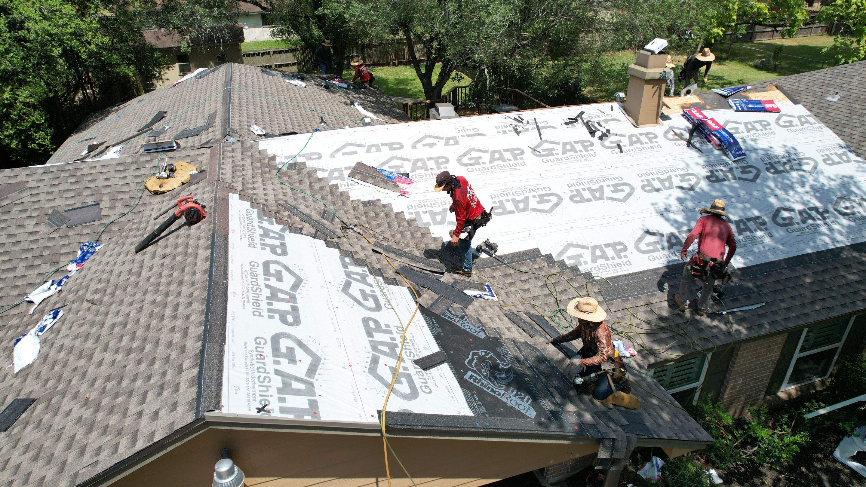Complete Roof Replacement with Ridge Detail — Humble, TX by PL Roofing & SB Roofing, LLC.