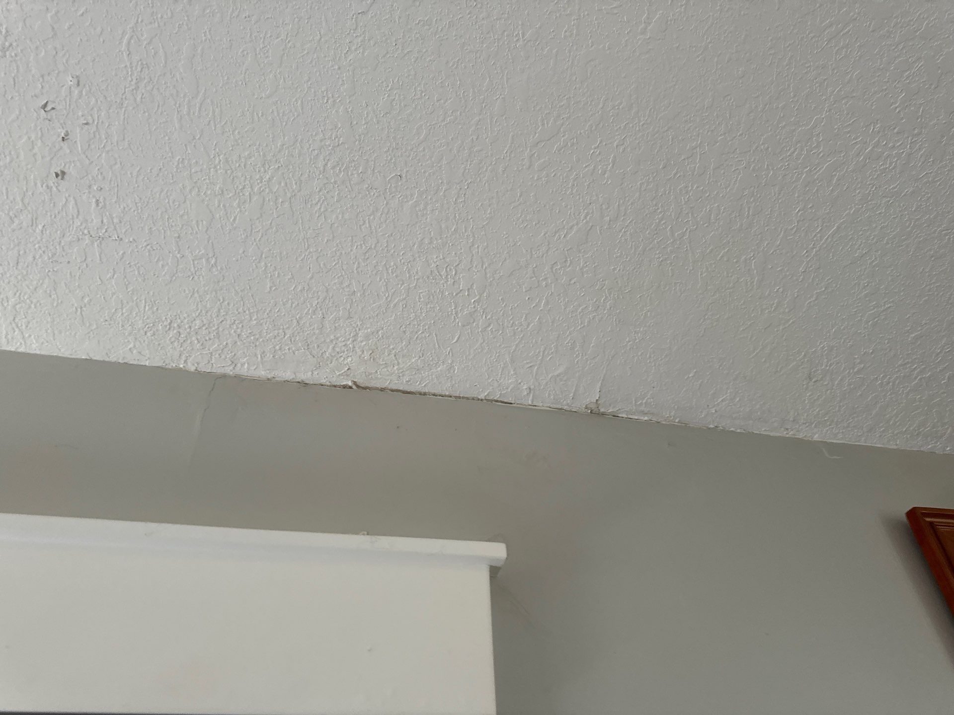Garage dry wall repair/ re-texture, re-paint by Gordon Painting