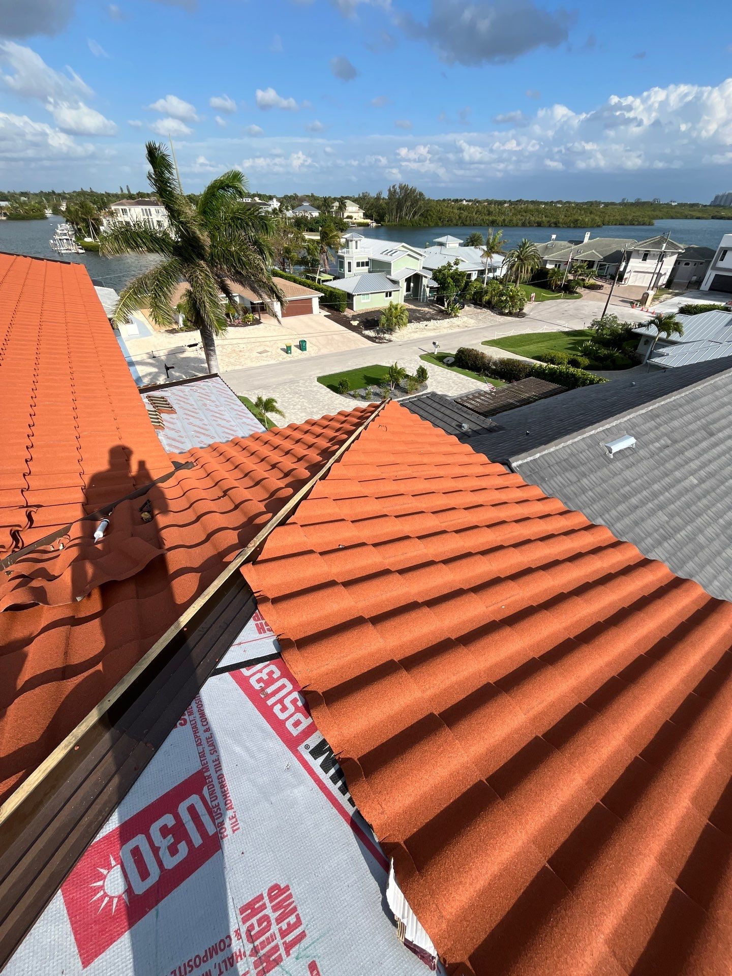 Decra Stone-Coated Metal Roof Installation for Bonita Springs Estate by cordova home services