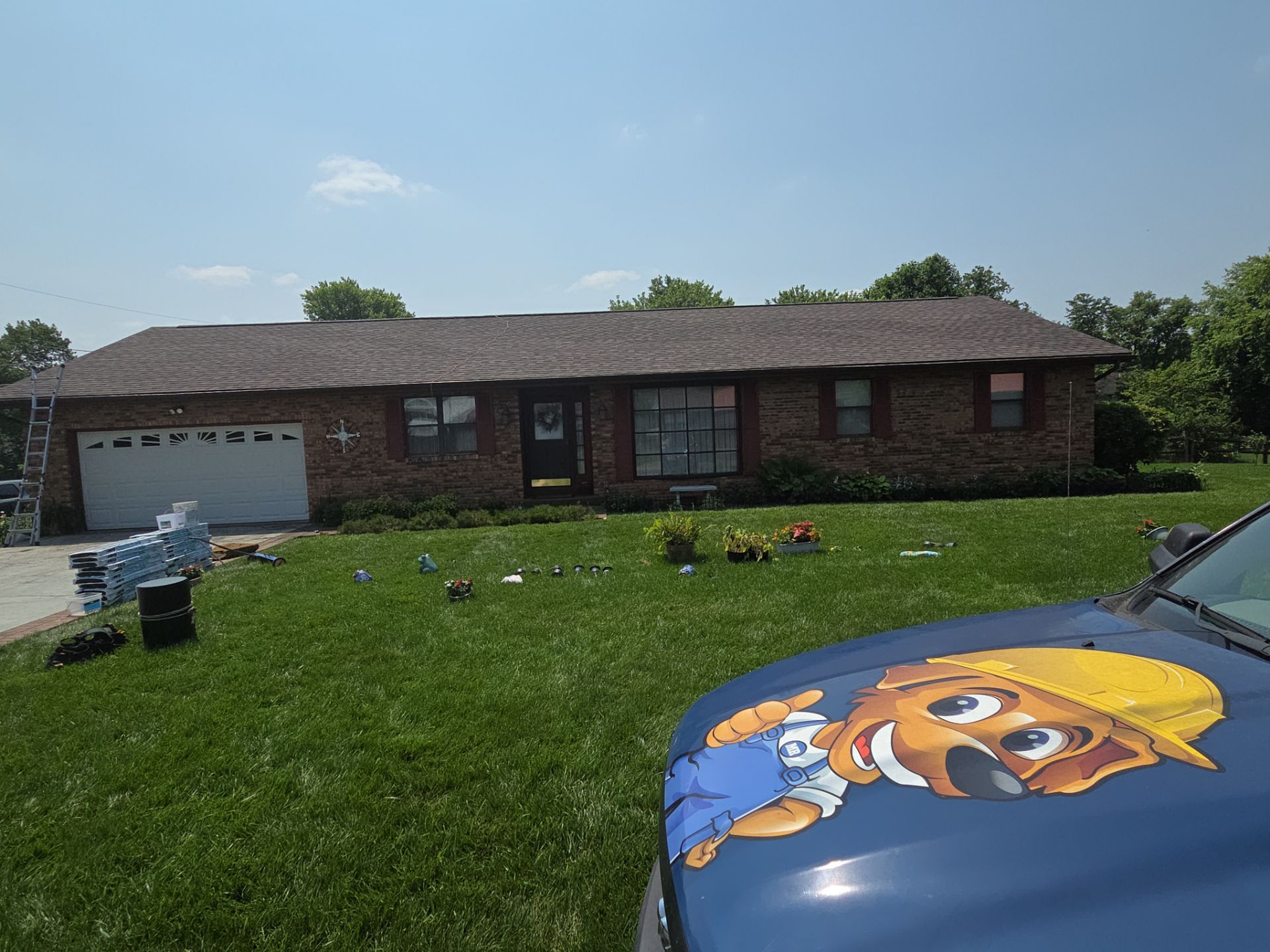 Project Spotlight: Stunning IKO Shadow Brown Roof in Hurricane, WV by Mr. Roofer