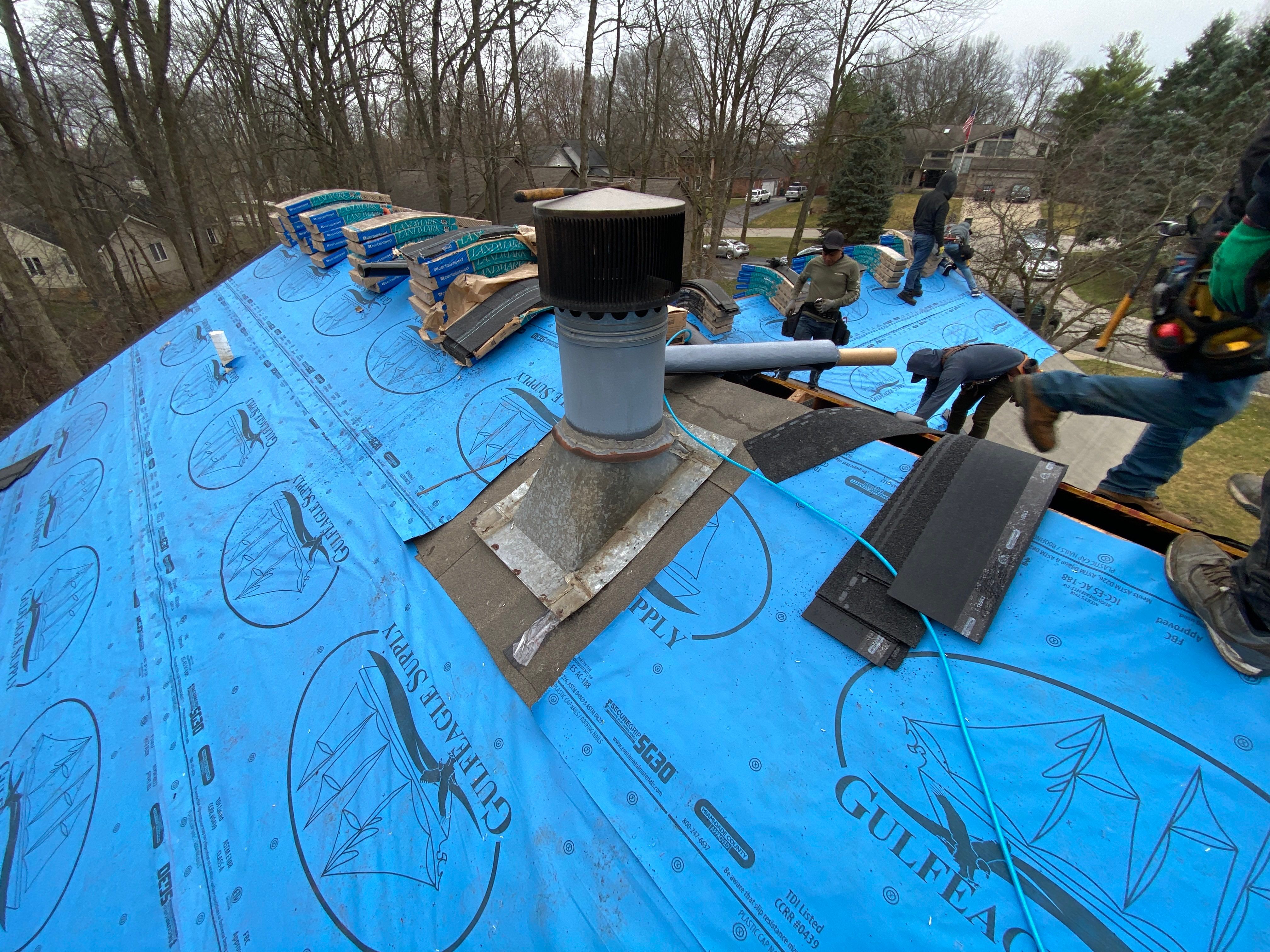 Roof Replacement using CertainTeed Landmark by 180 Contractors