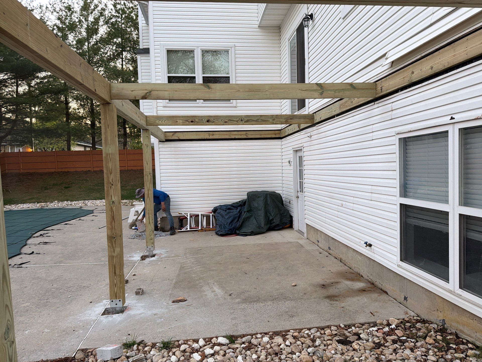 New Deck in Voorhees Township, New Jersey by deck guardian