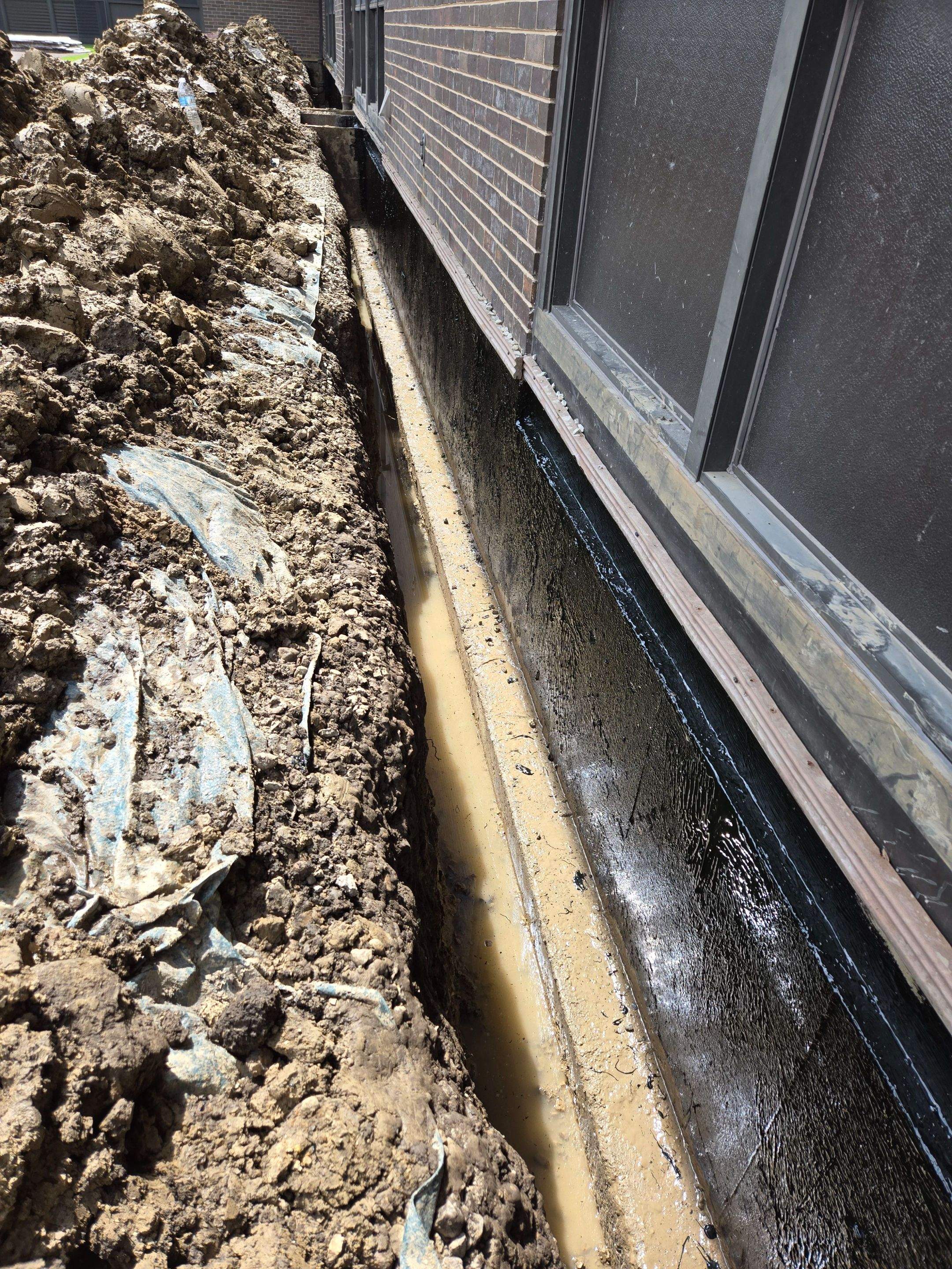 Exterior Waterproofing and Sump Pit/Pump Installation by Allied Water Services