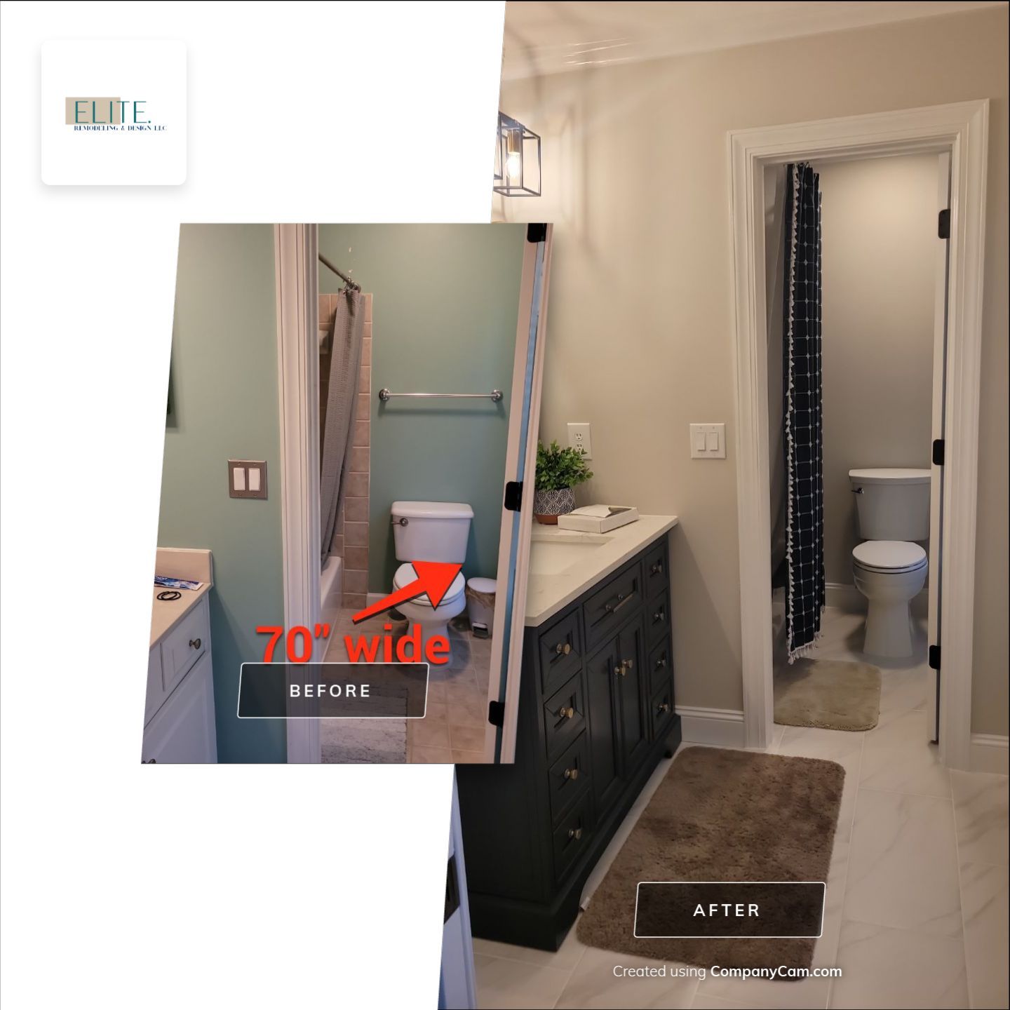 Classic Tub, Modern Touch – A Cary Full Bath Transformation in Cary by Elite Remodeling and Design LLC