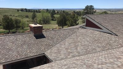 Residential Roofing Installation using CertainTeed Presidential IR - Weathered Wood