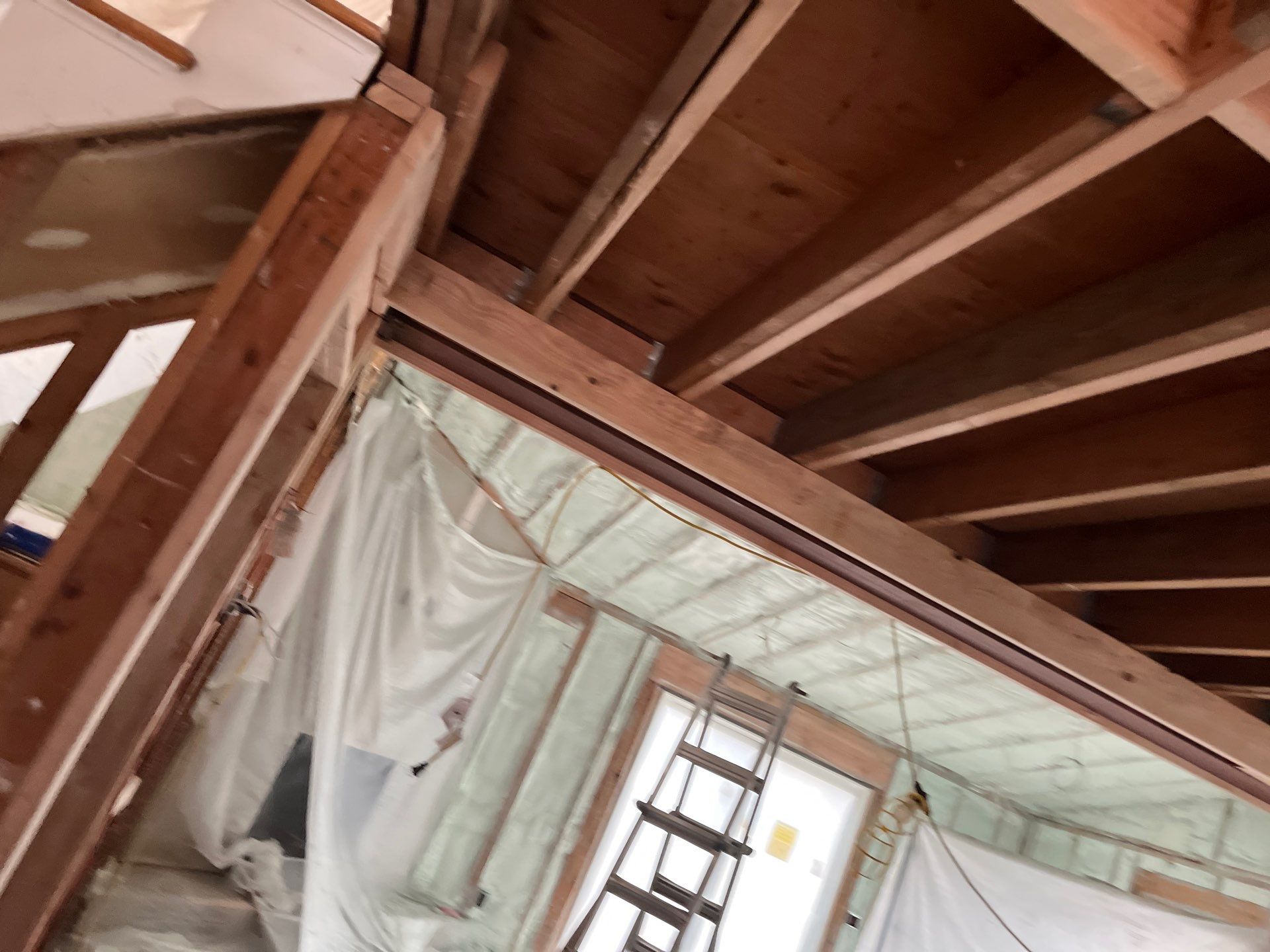 Basement Exterior Walls using Closed Cell Spray Foam by NYS Foam & Energy