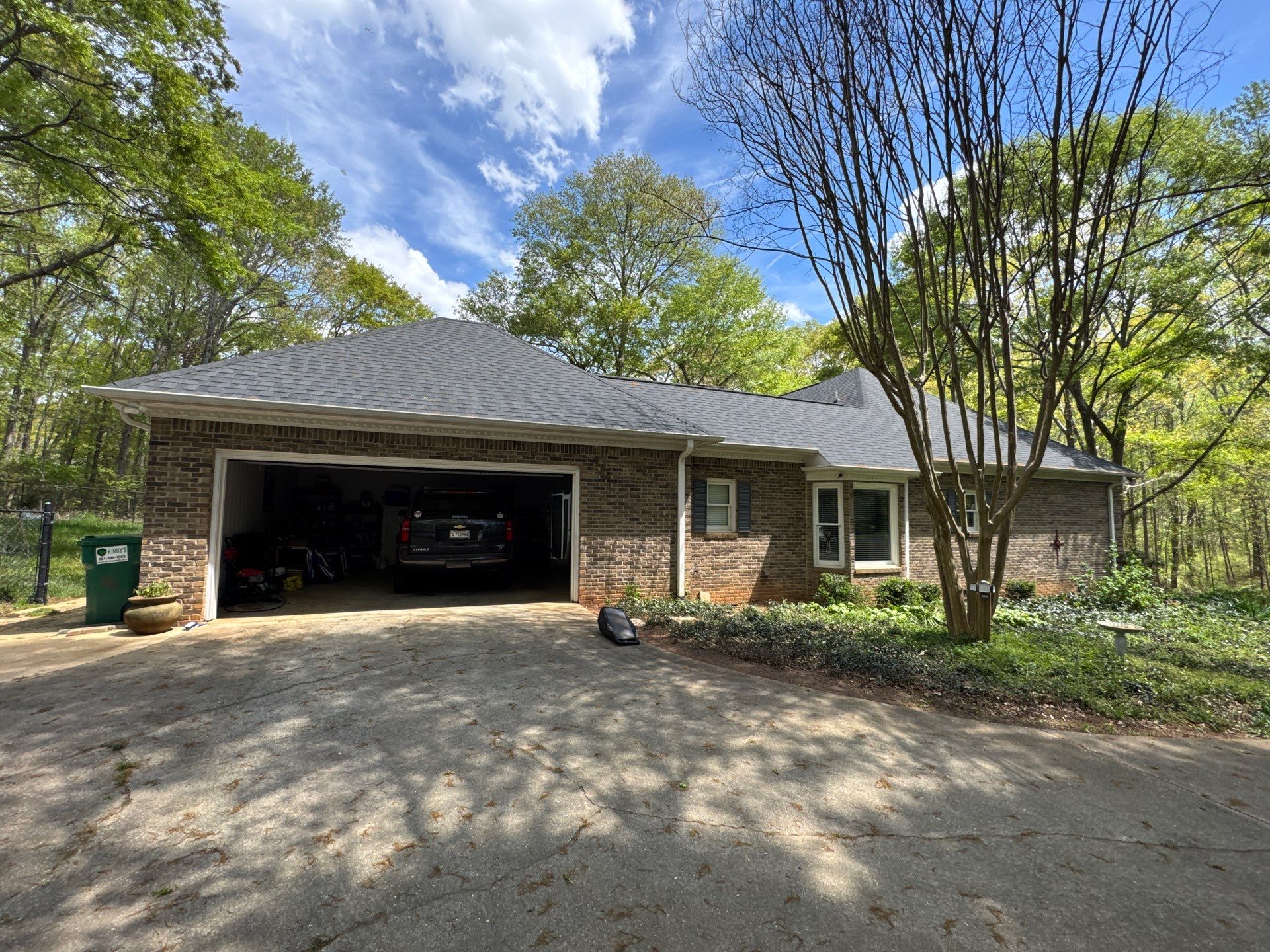 Spartanburg Residential Roof Replacement with Architectural Shingles and Skylights by Roofers LLC