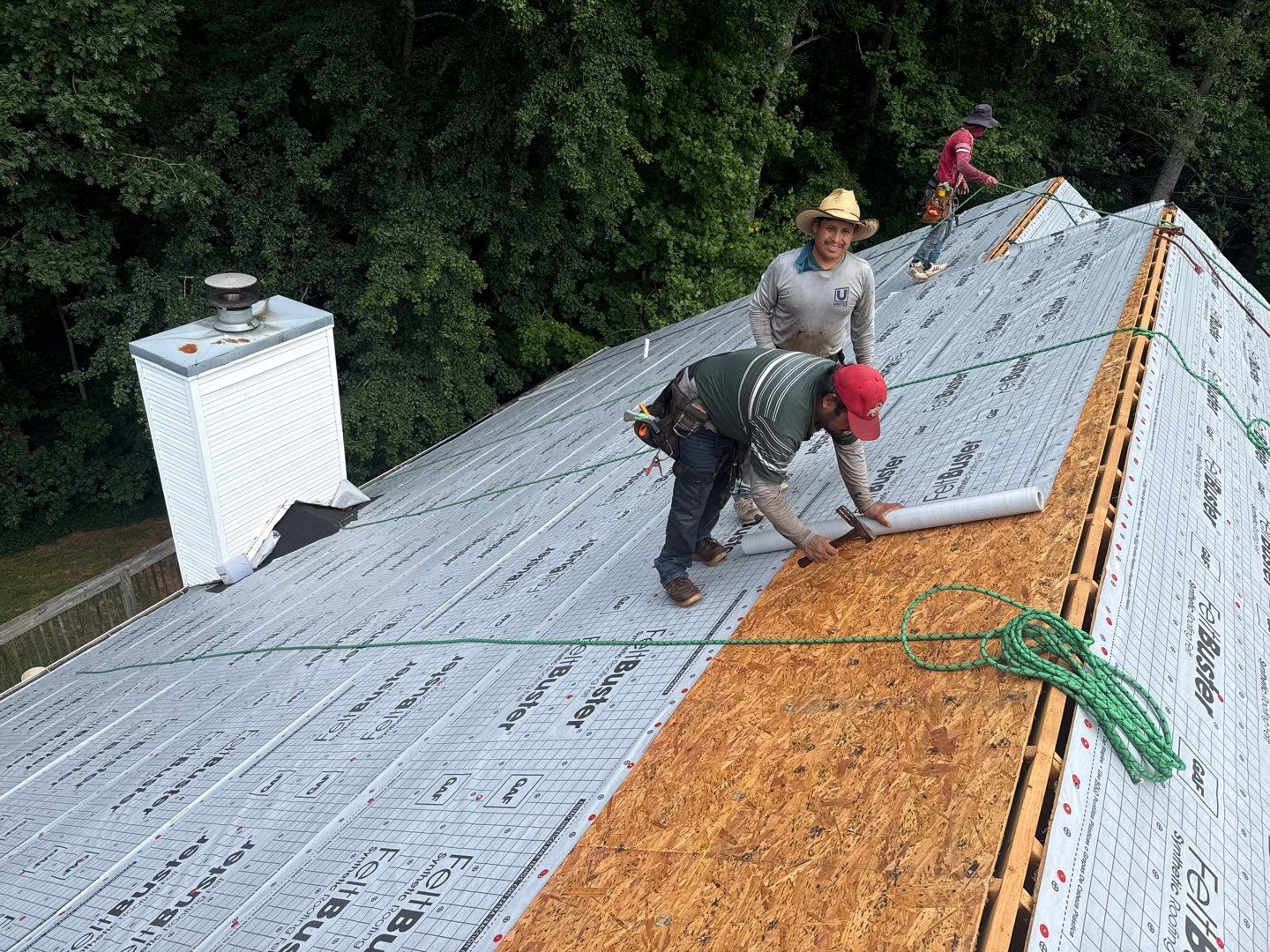 Roger Bush by United Contracting and Roofing