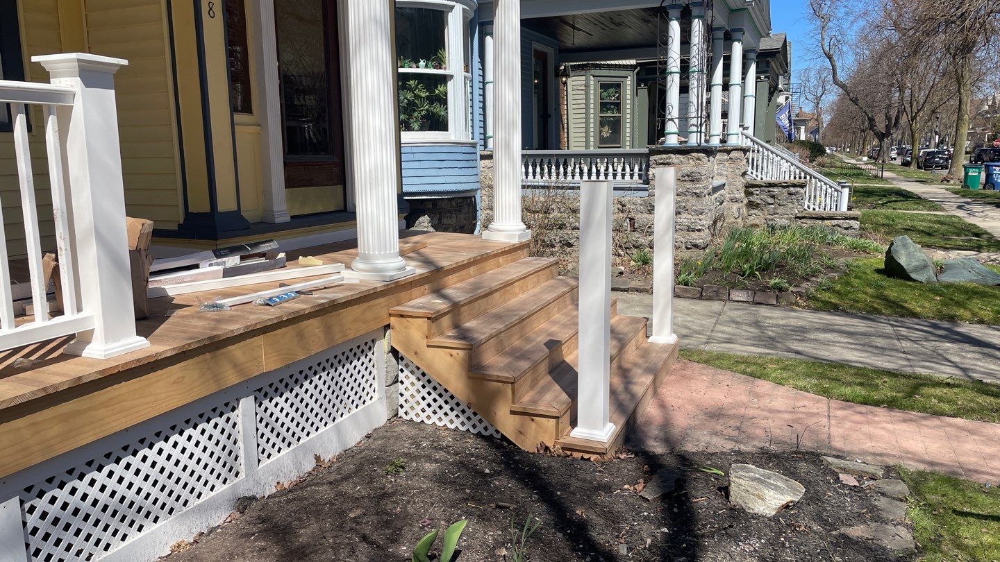Porch by Ivy Lea Construction