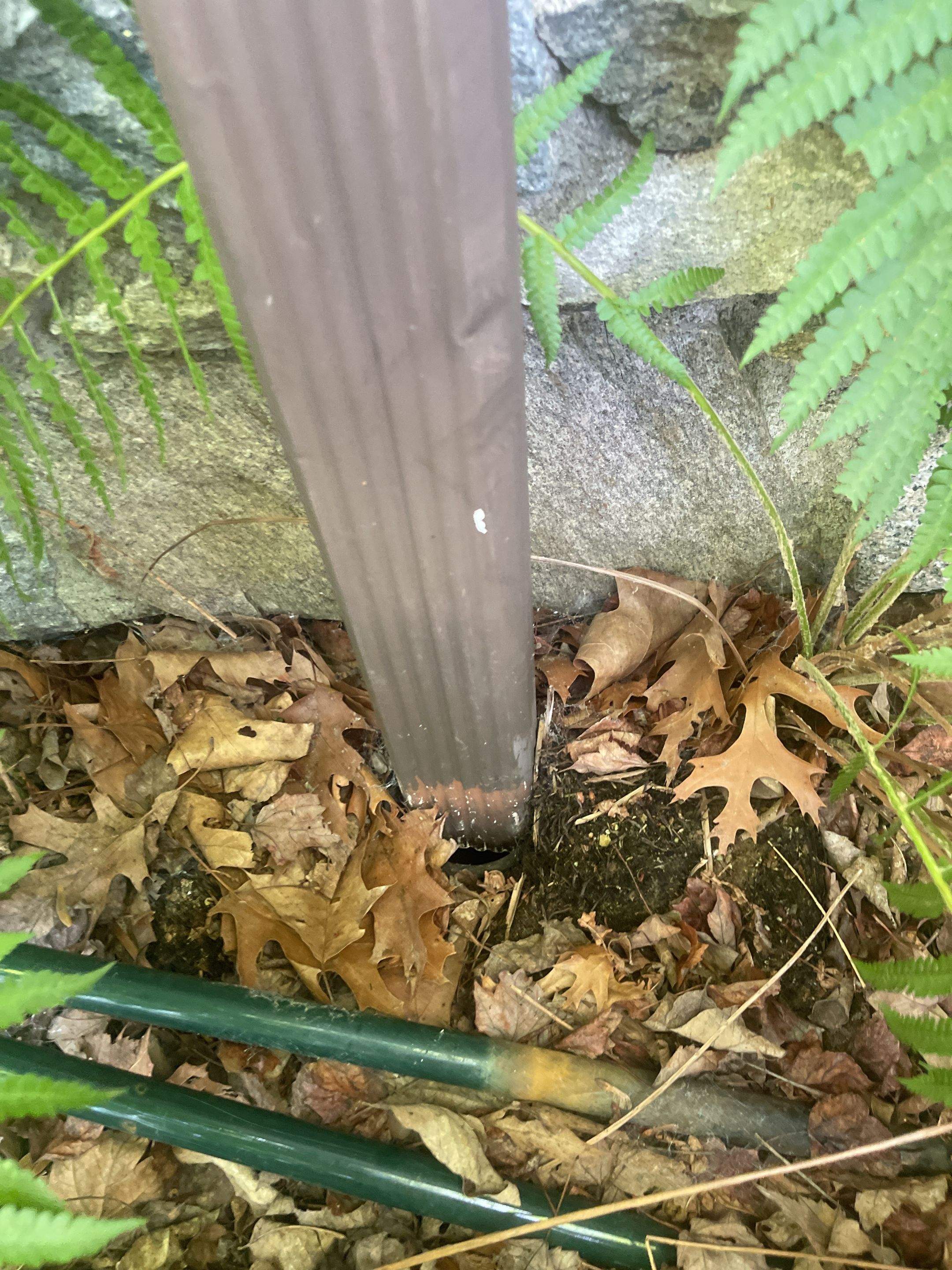 Gutter Installation using 5k Brown Gutters by A Plus Exterior