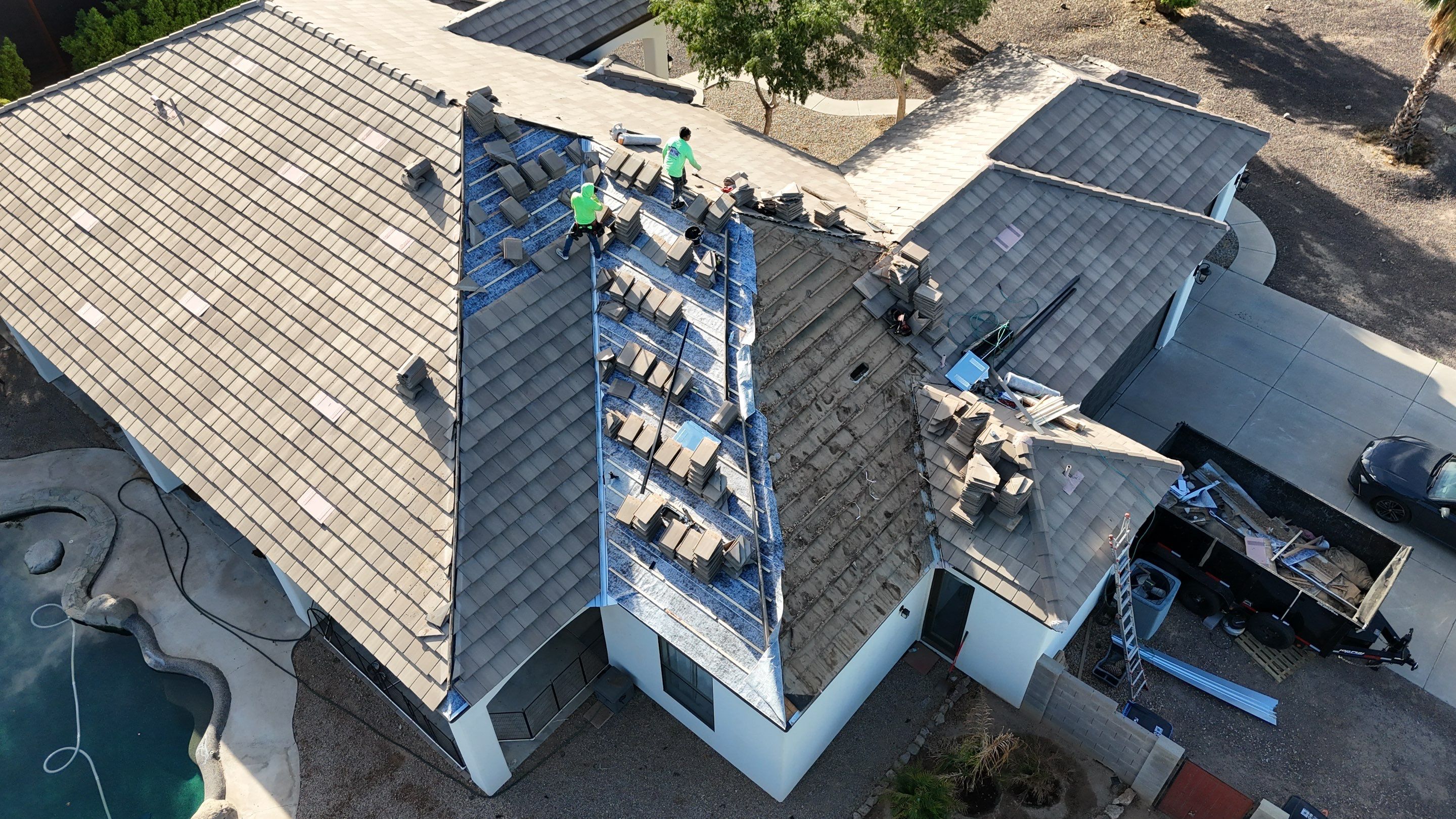 Project in Queen Creek, AZ by Showtime Roofing & Coatings LLC