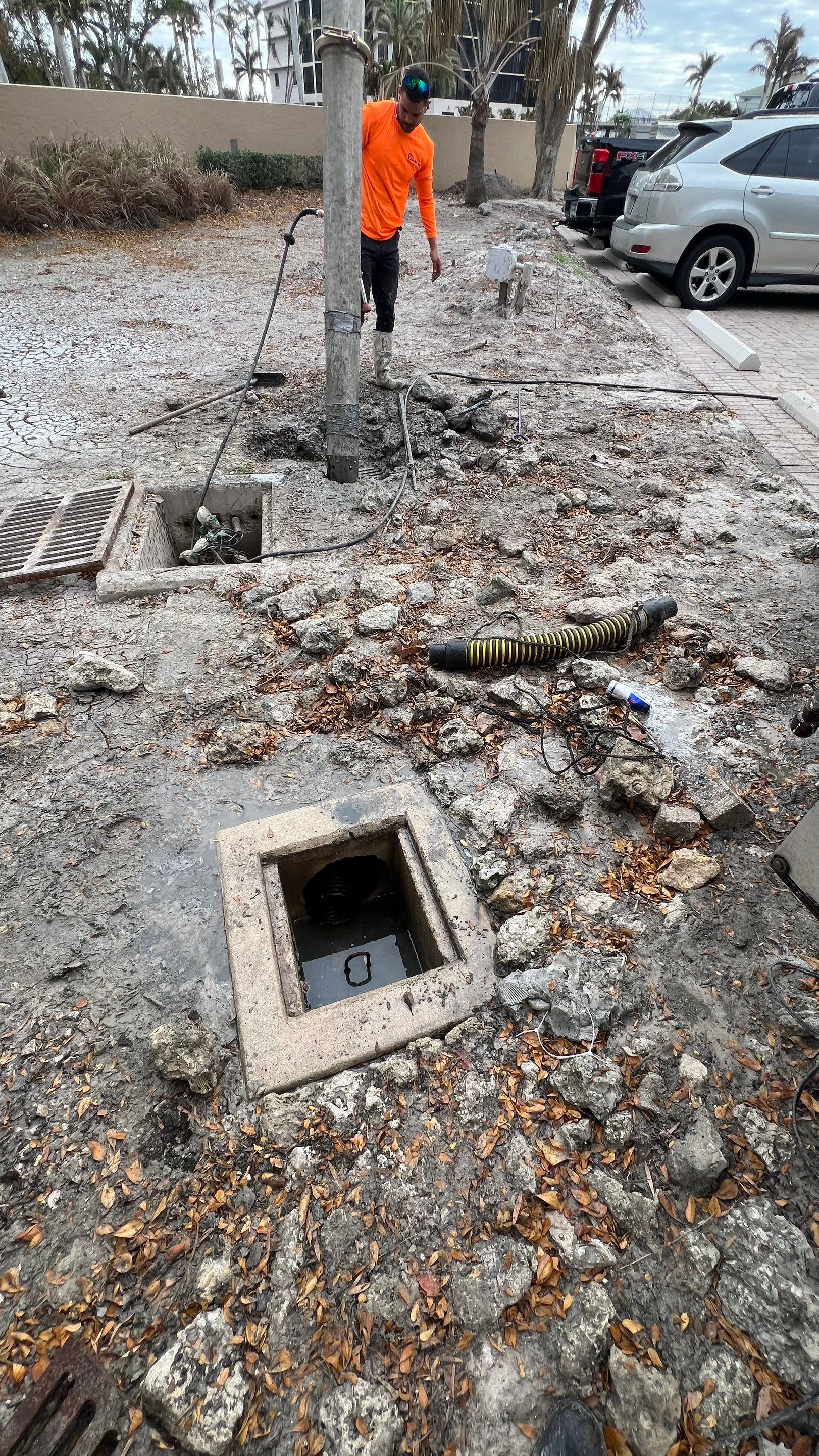 Condo Storm Water System Maintenance by APS Power & Water