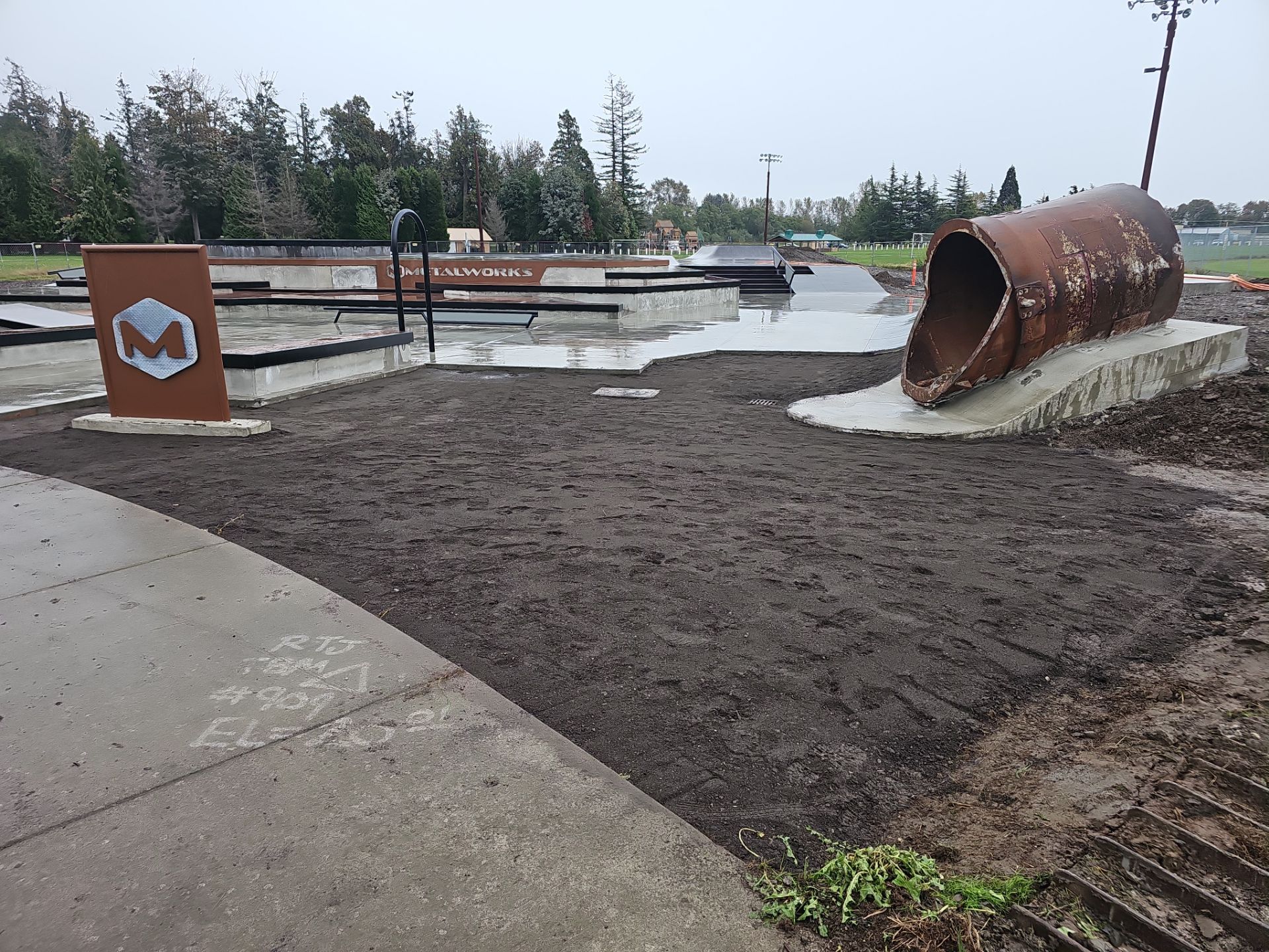 Metalworks Skatepark Construction by Janicki General Contracting