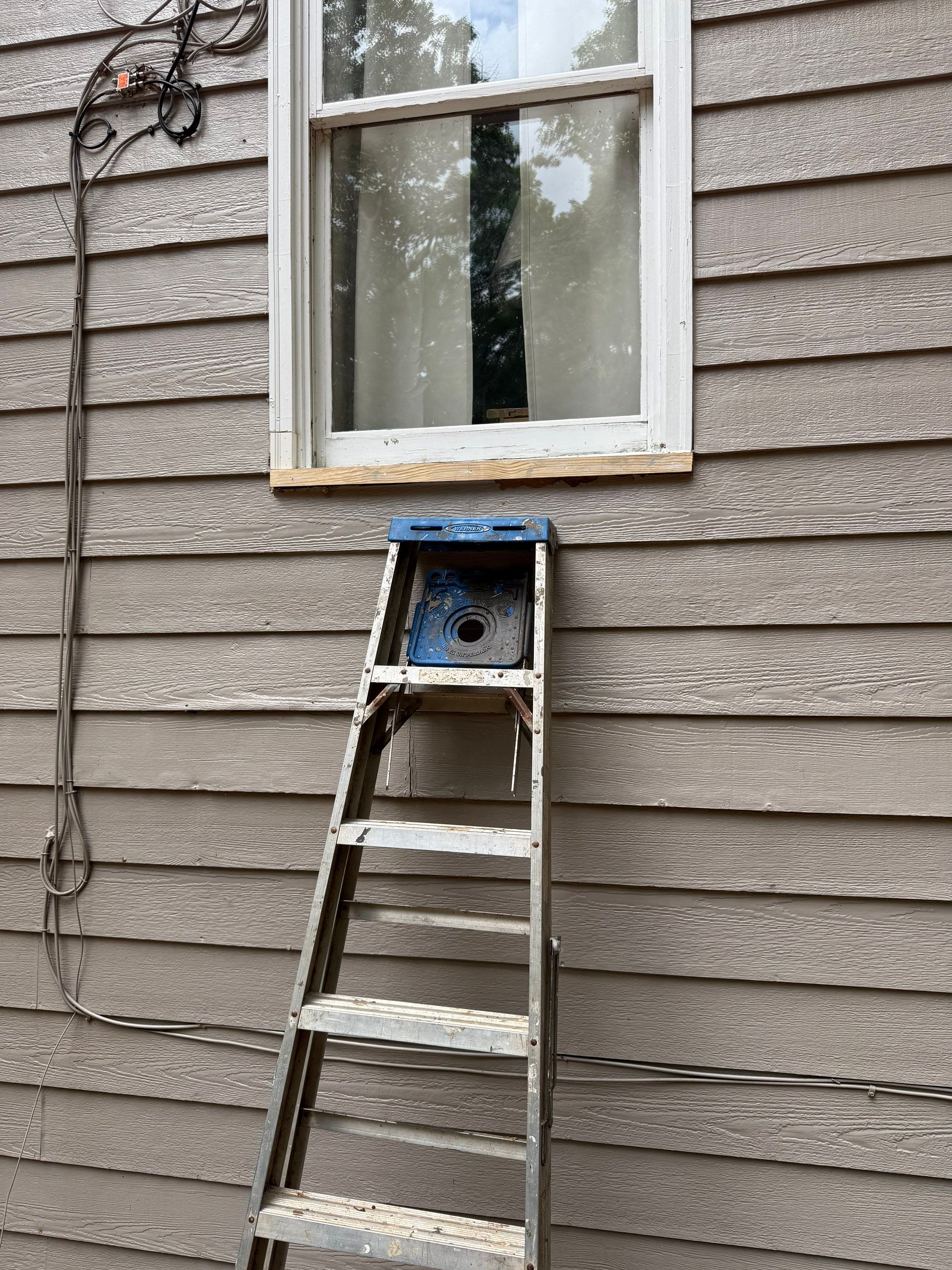 Exterior Painting and Wood Replacement in Mansfield by PGP Surface Solutions, LLC