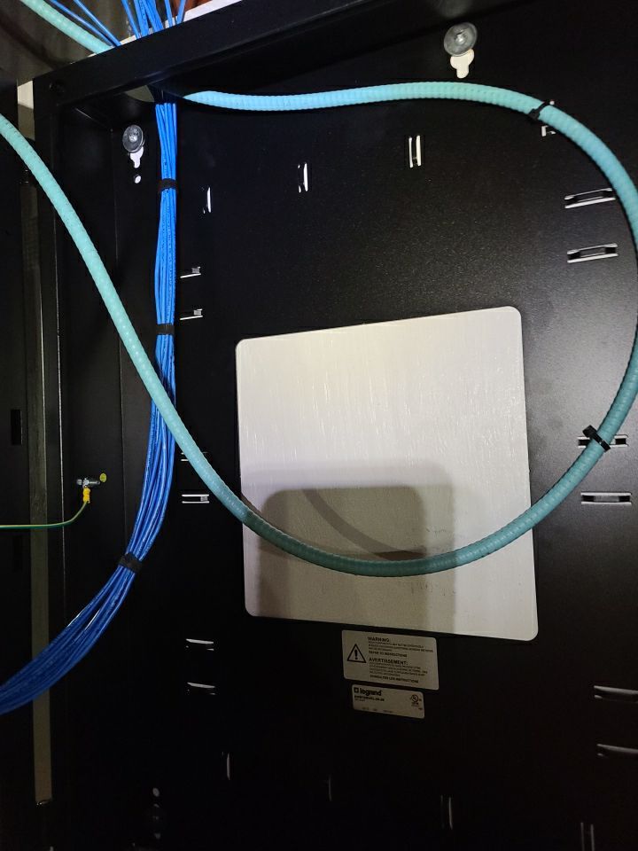 Structure Cable Installation using Cat 6 Cabling & Fiber  by Firmament Solutions
