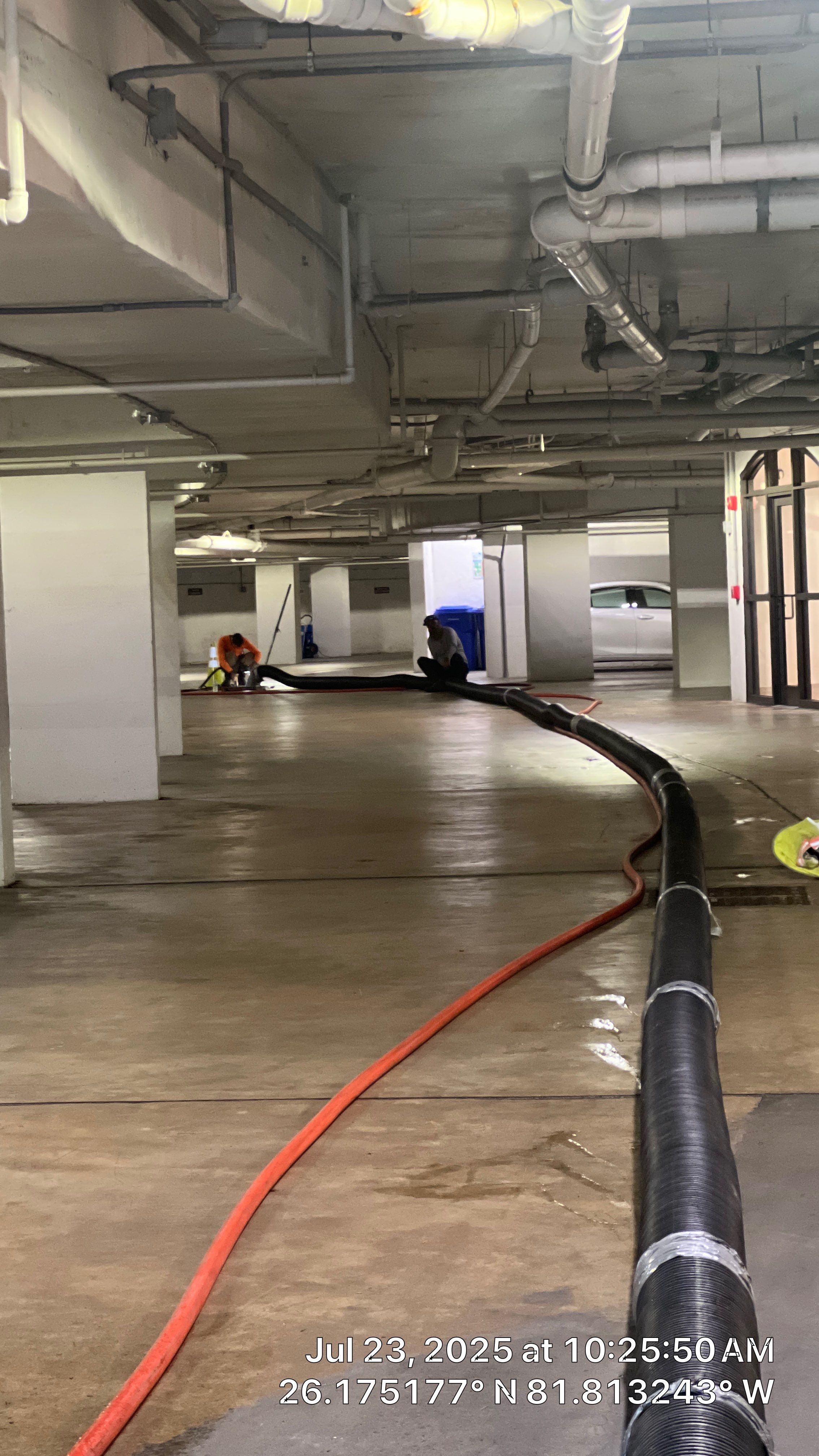 Naples Condo Complex Stormwater System Maintenance and Hurricane Cleanup by APS Power & Water