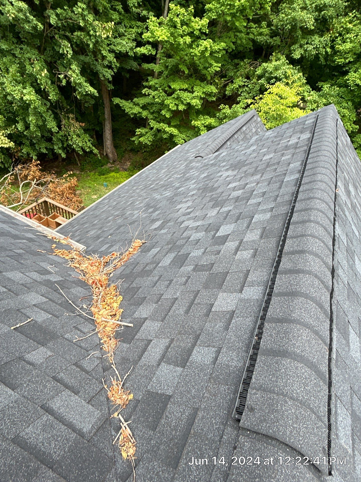 Residential Roofing Installation using Duration Series Shingles - Onyx Black by RoofX 
